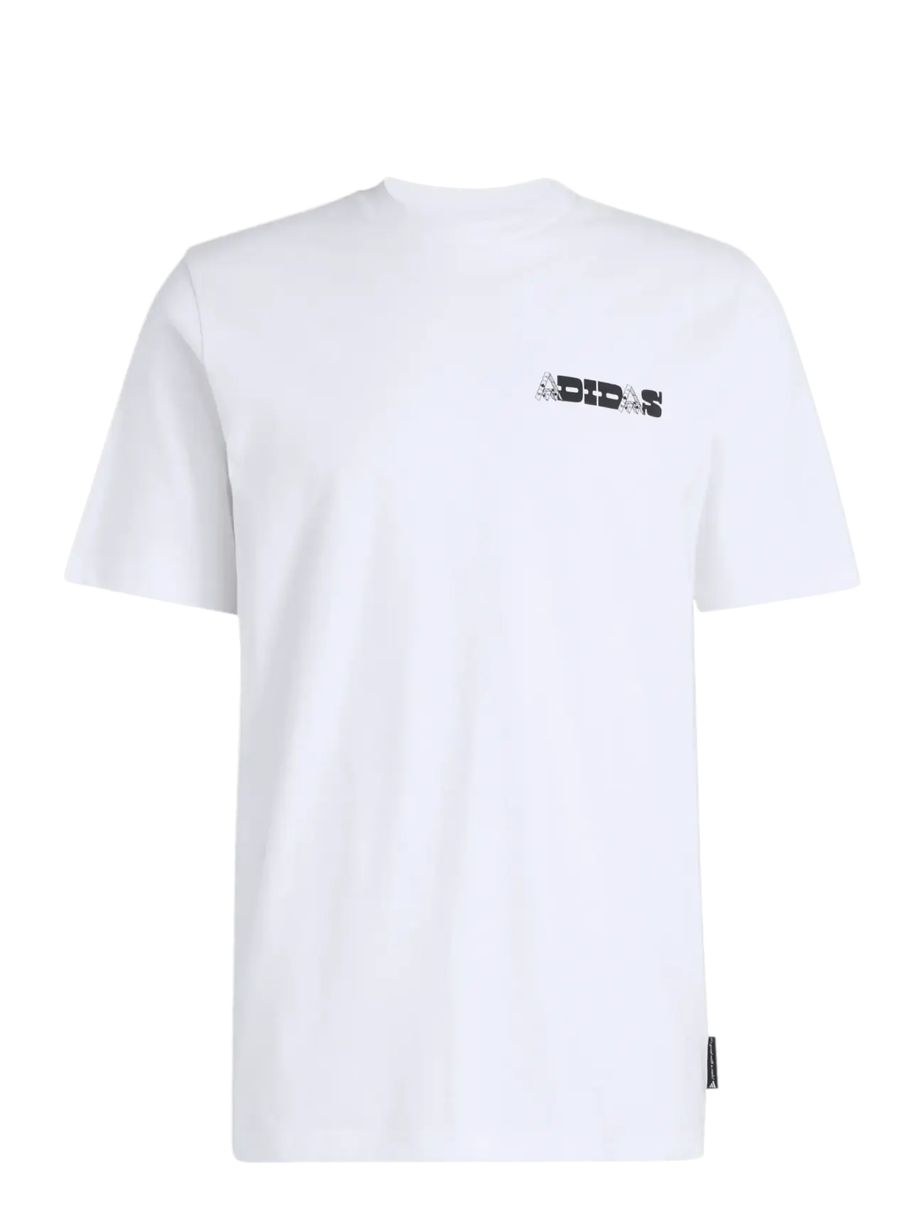 adidas Sportswear M NOV CARD T - T-shirts à manches courtes - WHITE / white