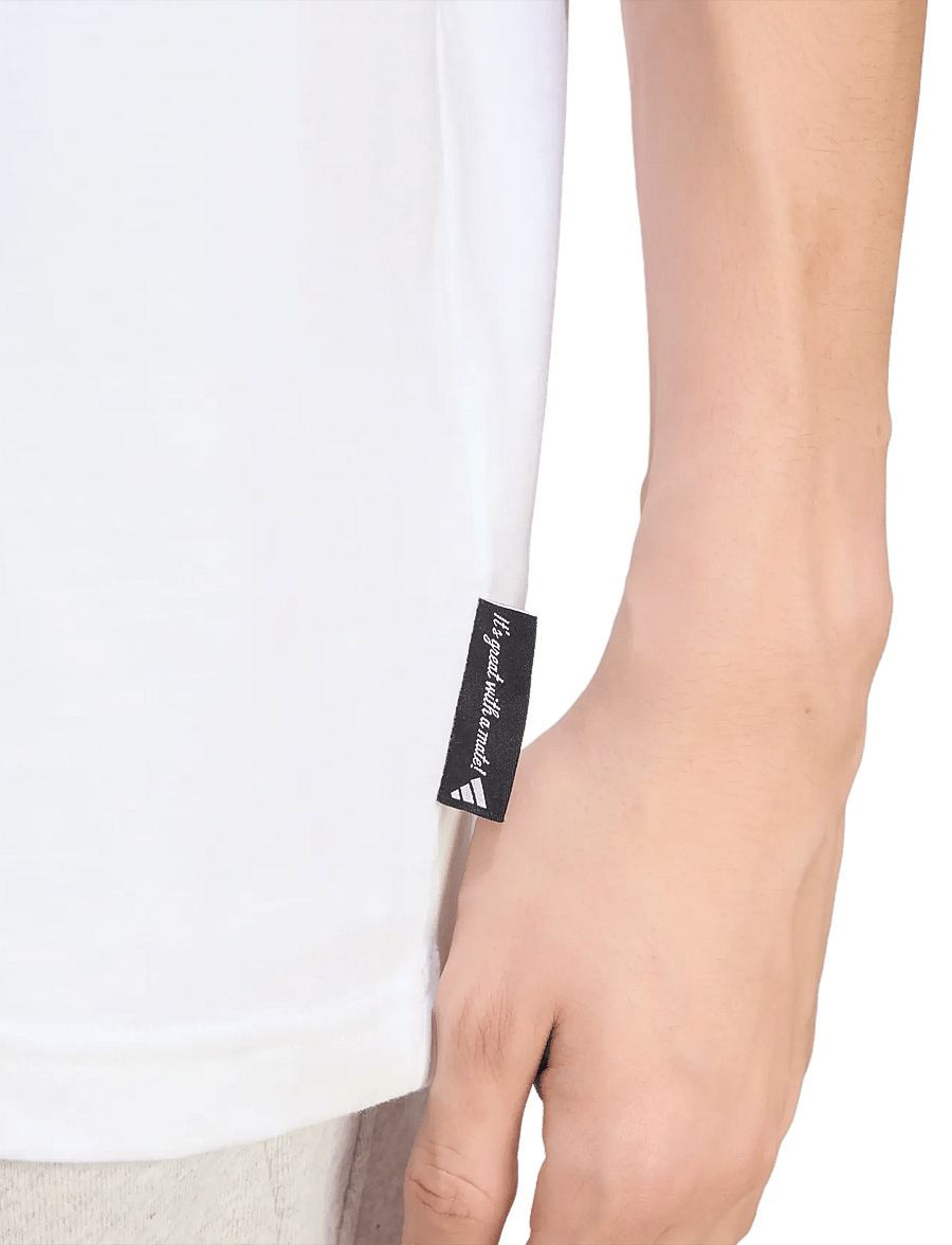 adidas Sportswear - M NOV CARD T - tops & t-shirts - white - 2