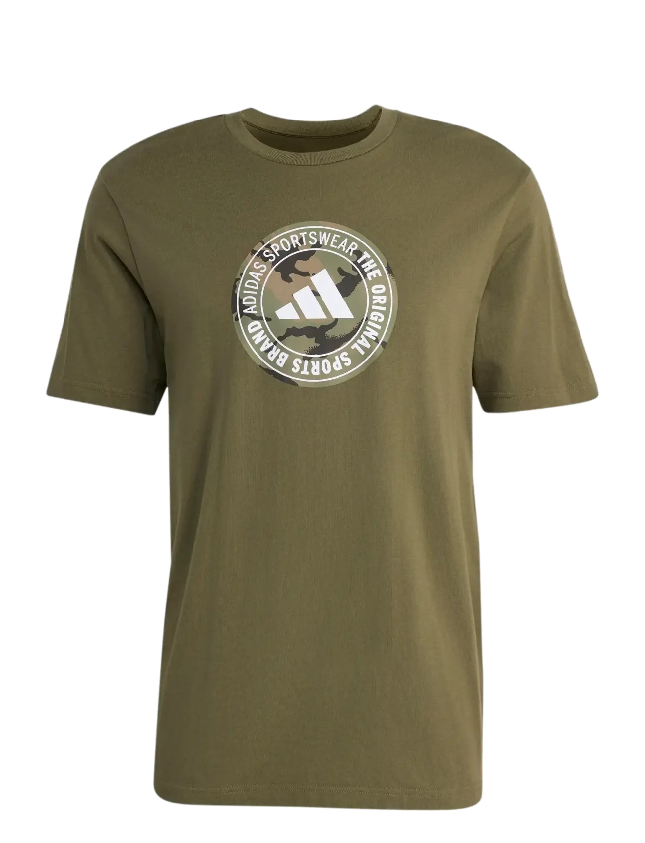 adidas Sportswear M CAMO CIR T - adidas - OLISTR / khaki/green