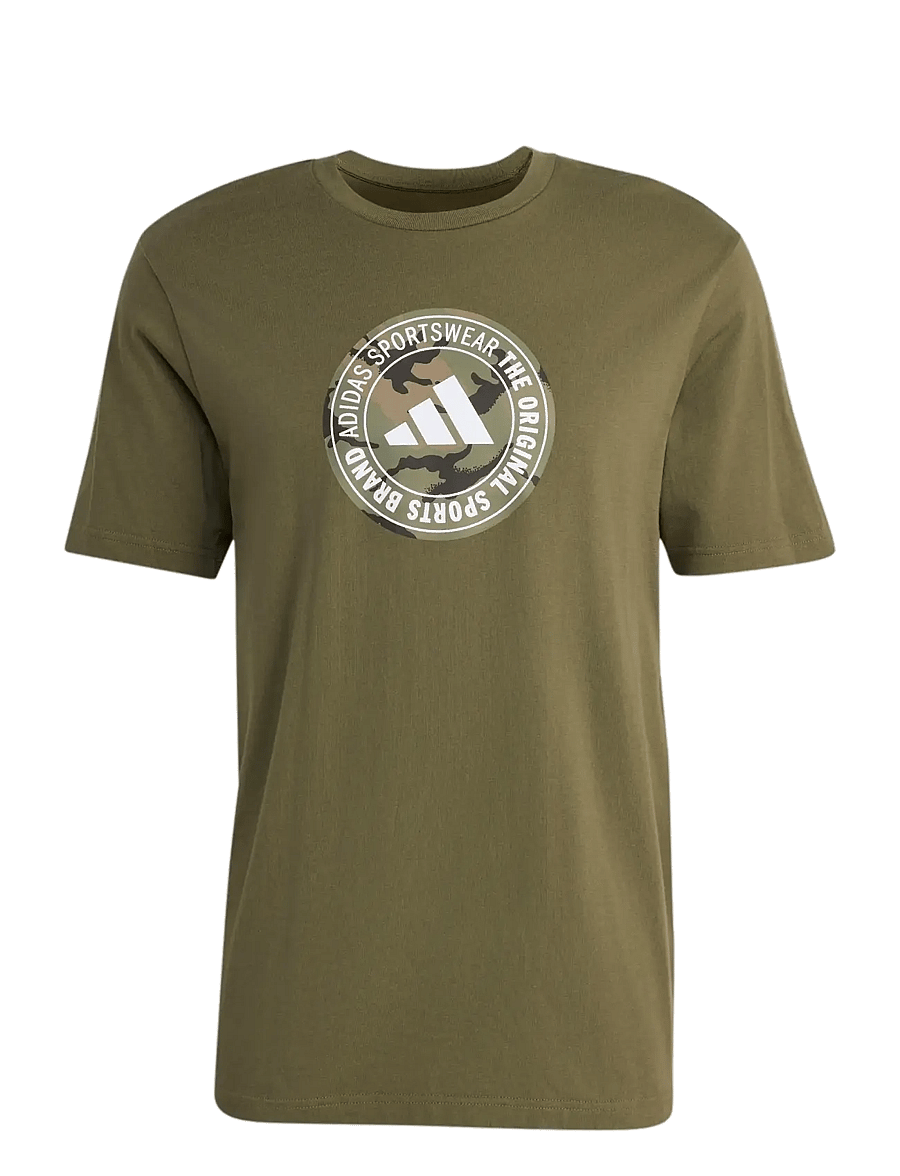 adidas Sportswear - M CAMO CIR T - oberteile & t-shirts - olistr - 1
