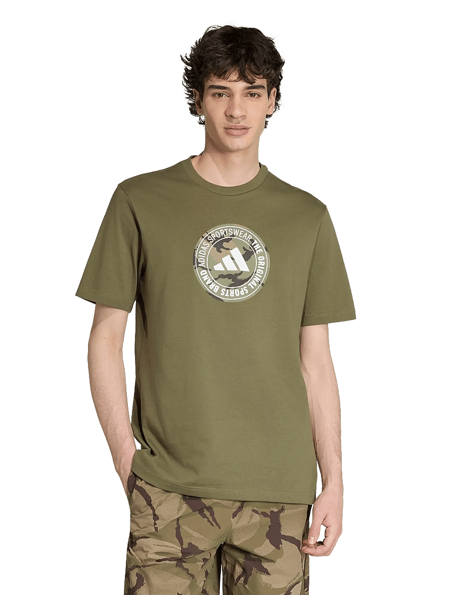 adidas Sportswear - M CAMO CIR T - oberteile & t-shirts - olistr - 2