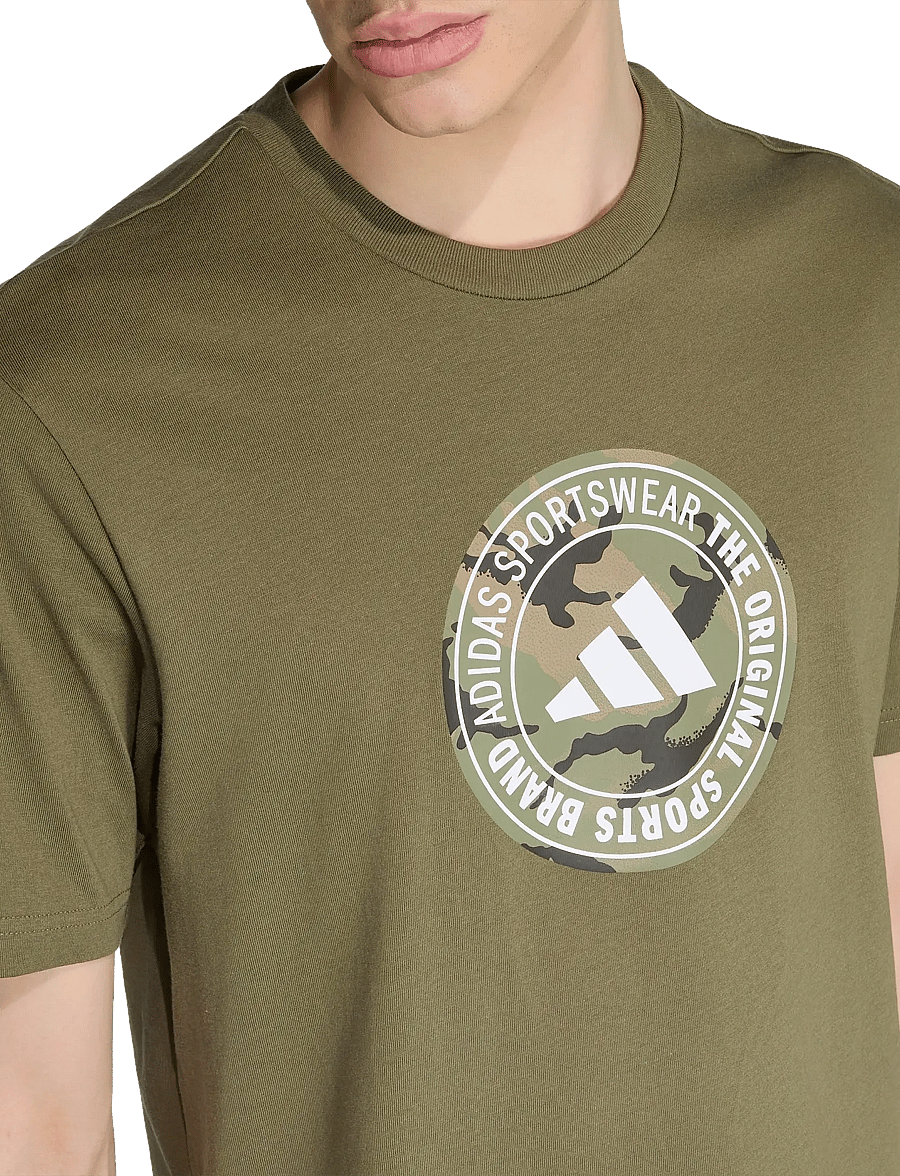 adidas Sportswear - M CAMO CIR T - oberteile & t-shirts - olistr - 3
