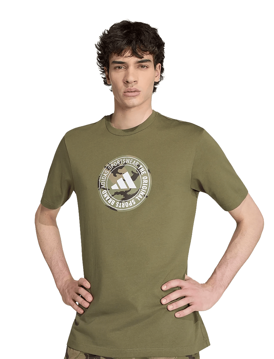 adidas Sportswear - M CAMO CIR T - oberteile & t-shirts - olistr - 4