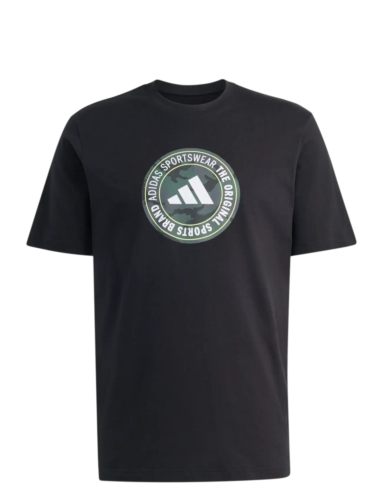 adidas Sportswear M CAMO CIR T - Toppar & T-shirts - BLACK / black