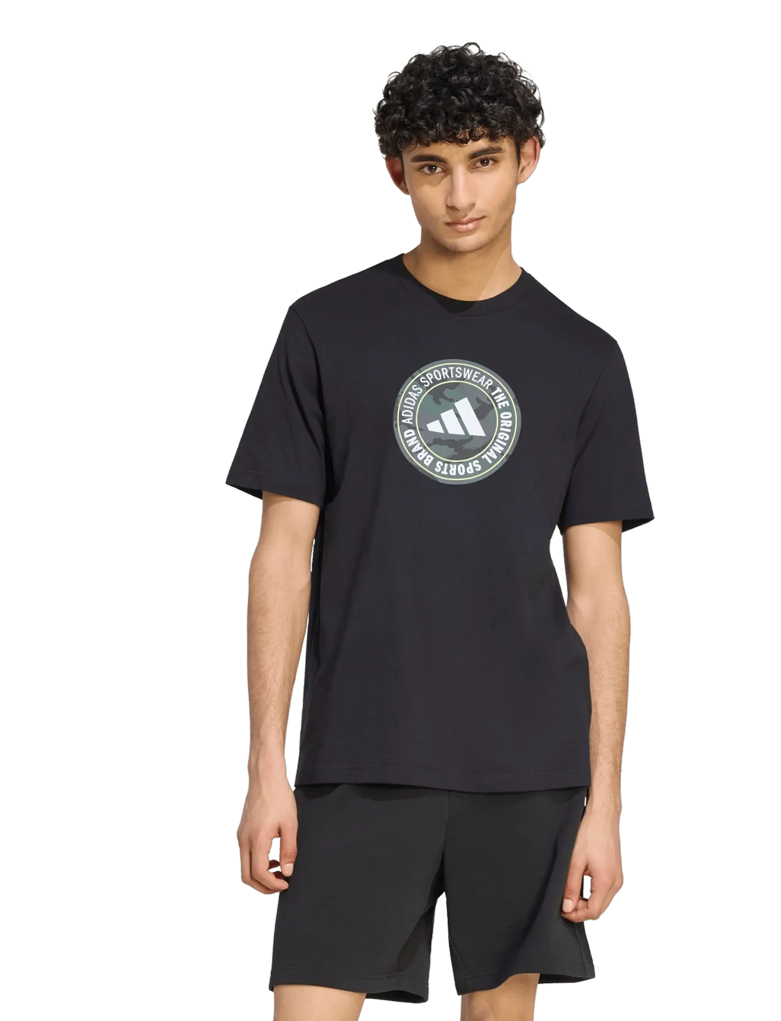 adidas Sportswear - M CAMO CIR T - black - 2