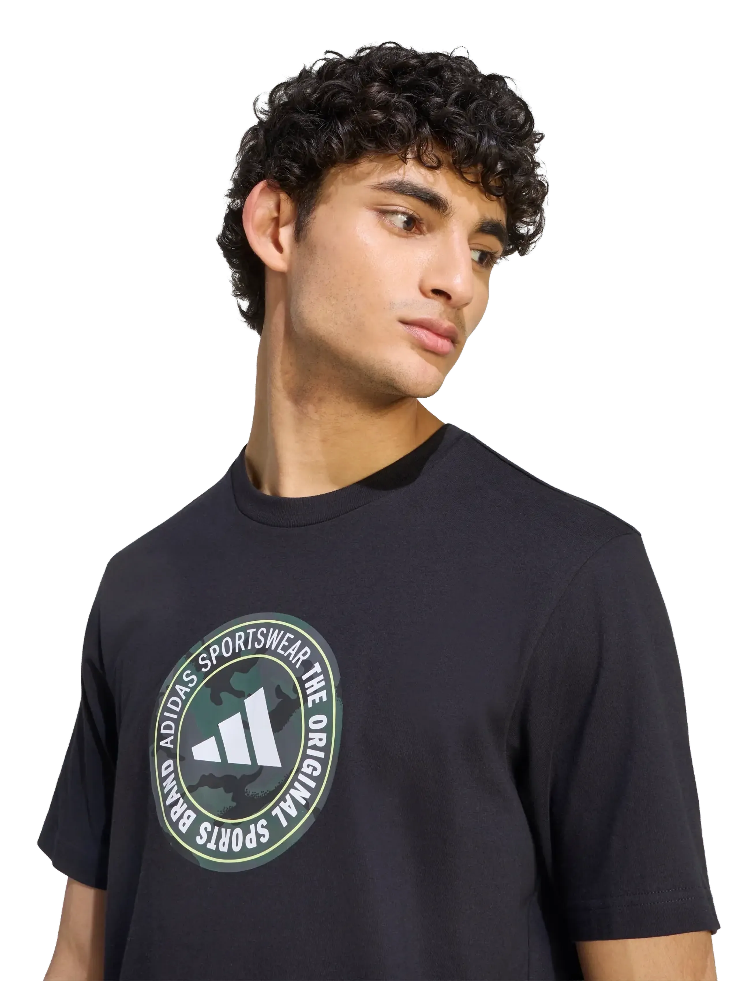 adidas Sportswear - M CAMO CIR T - black - 3