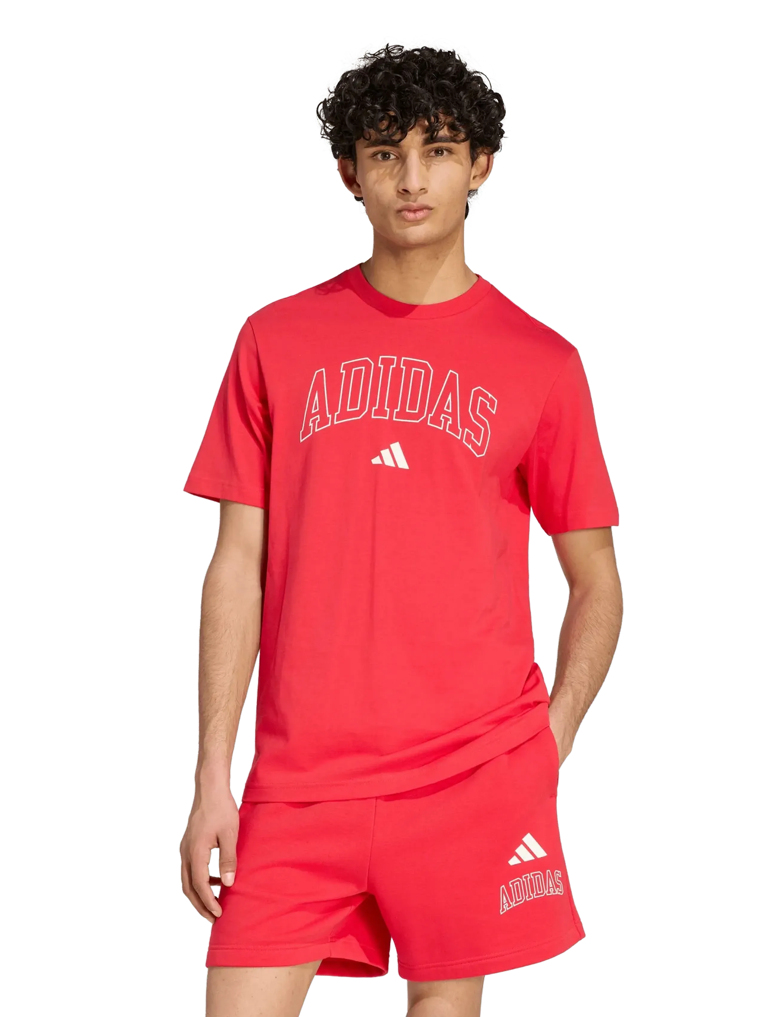 adidas Sportswear - M COLLEGIATE T - tops & t-shirts - purrub - 2