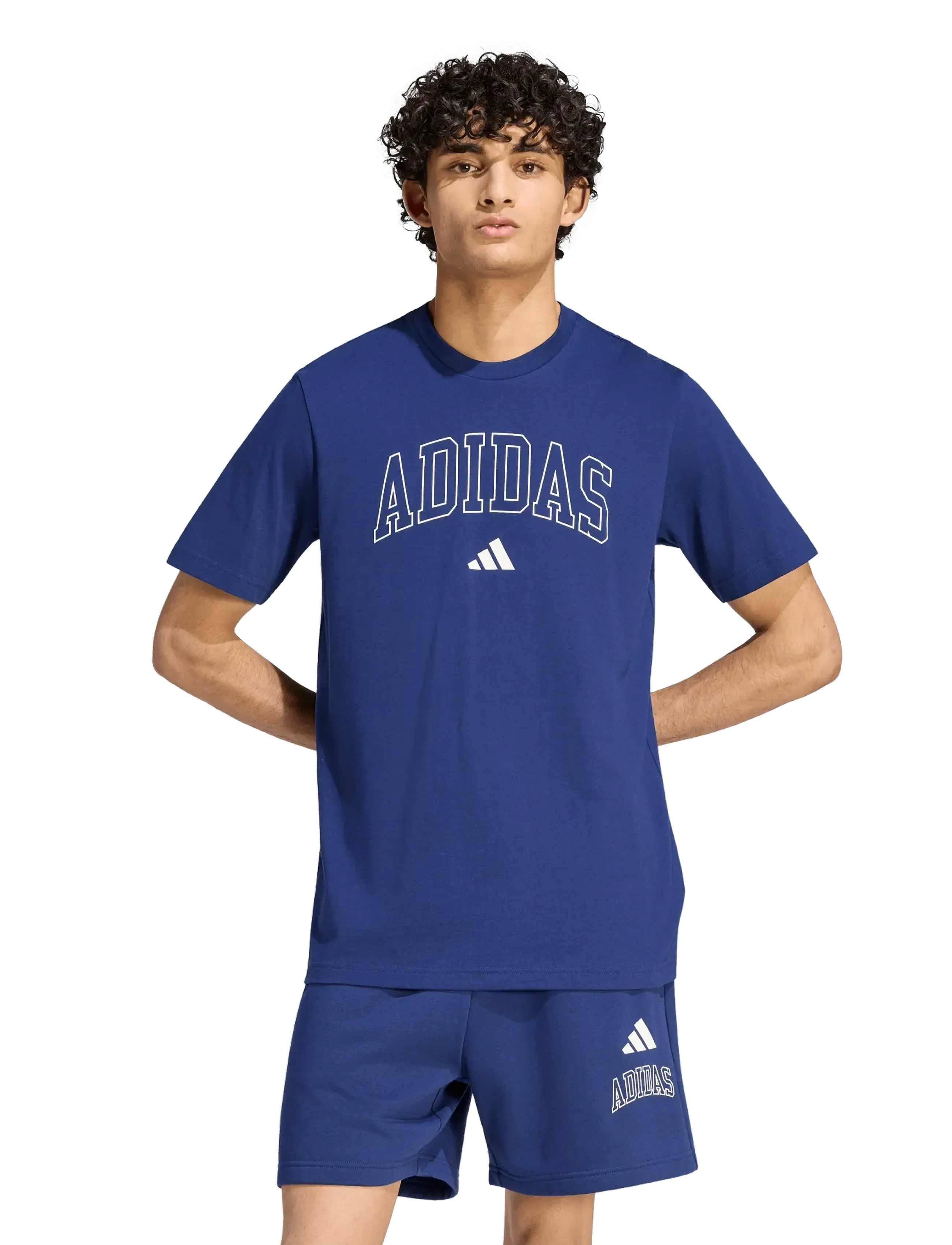 adidas Sportswear M COLLEGIATE T - T-shirts - DKBLUE / navy