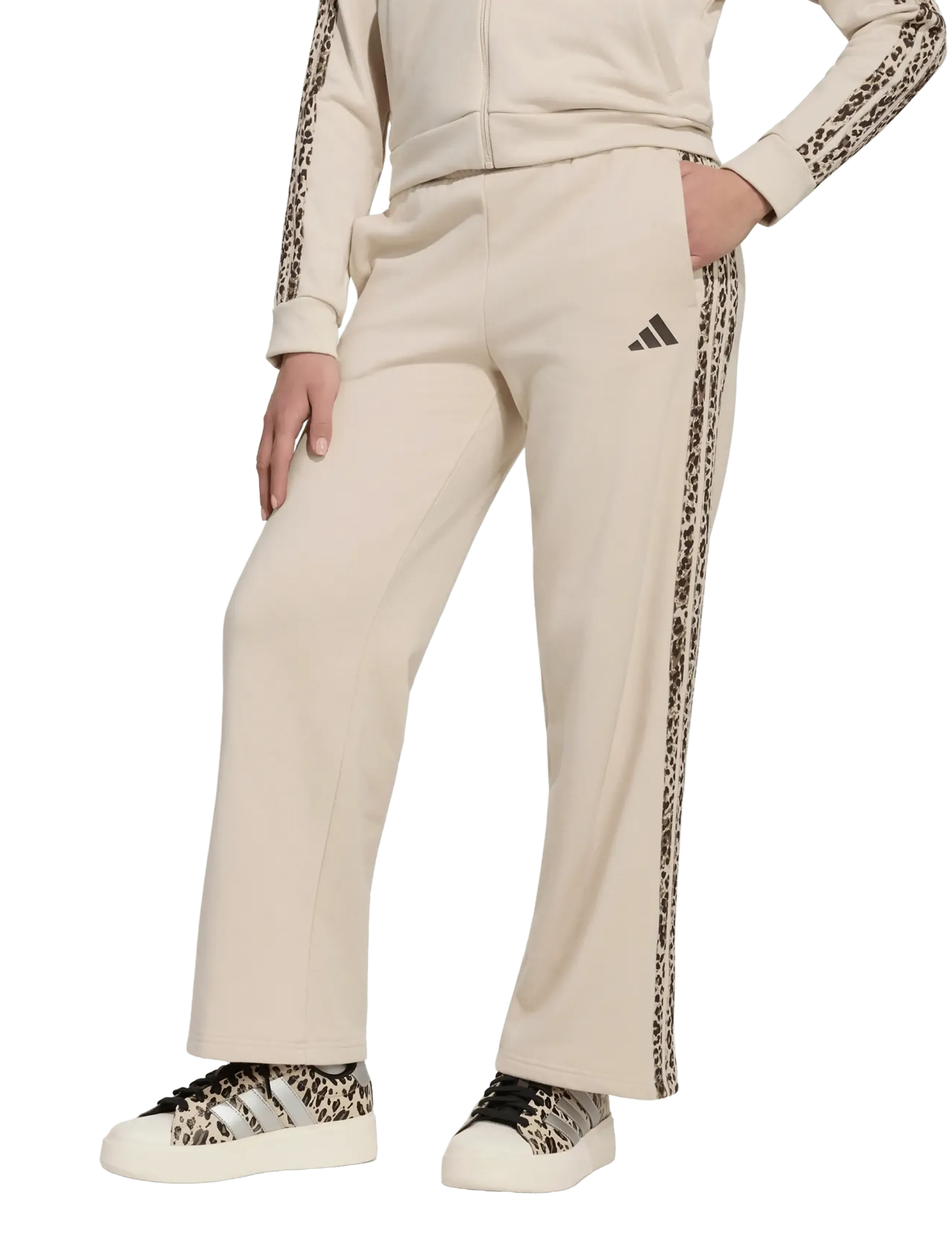 adidas Sportswear - JG AN 3S FT PT - sweatpants - crli/multco/dbrown - 2