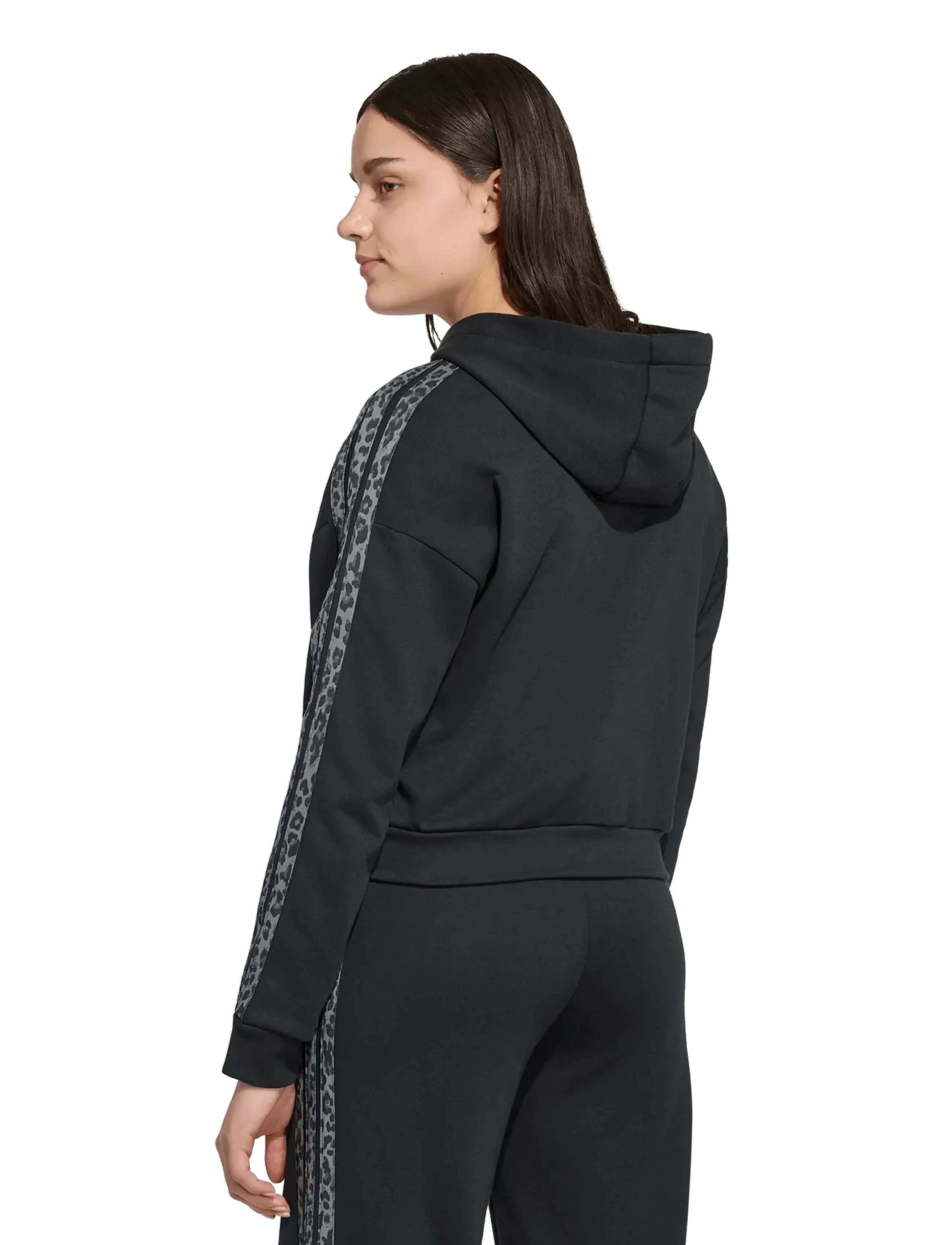 adidas Sportswear - JG AN 3S FT FZ - isolerede jakker - black/multco/gresix - 5