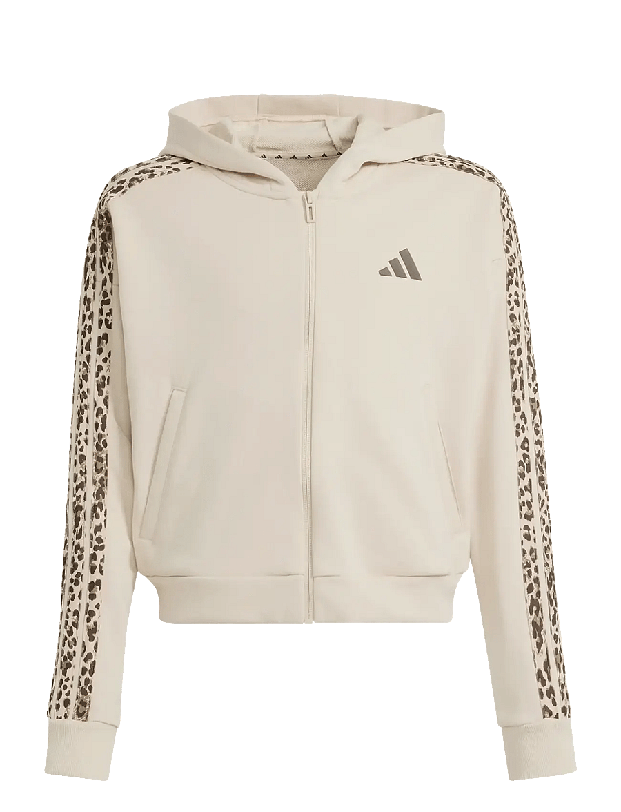 adidas Sportswear - JG AN 3S FT FZ - isolerede jakker - crli/multco/dbrown - 1