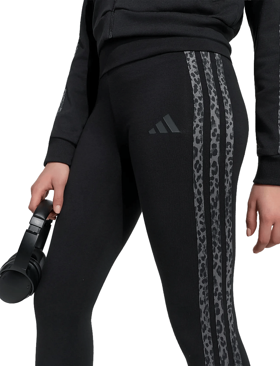 adidas Sportswear - JG AN 3S LEG - lauf- & trainingstights - black/multco/gresix - 4