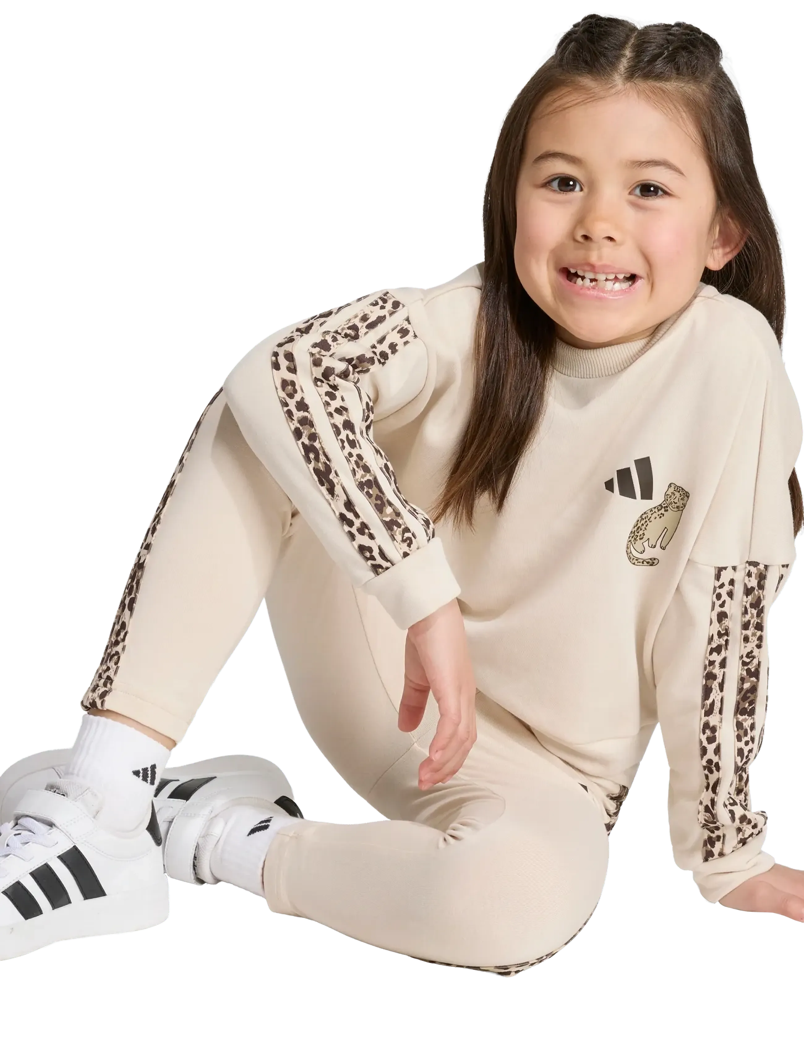adidas Sportswear - LG AN 3S SET - joggingsæt & matchende sæt - crli/multco/dbrown - 4