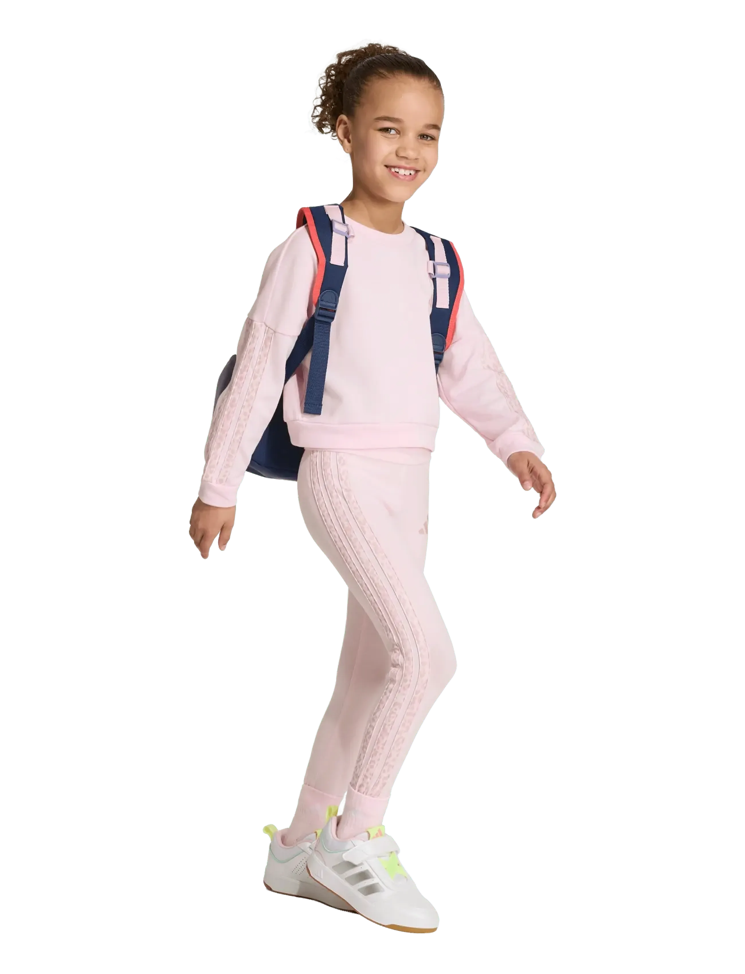 adidas Sportswear LG AN 3S SET - Sportanzüge - CLPINK/MULTCO/DUALIL / pink/rose