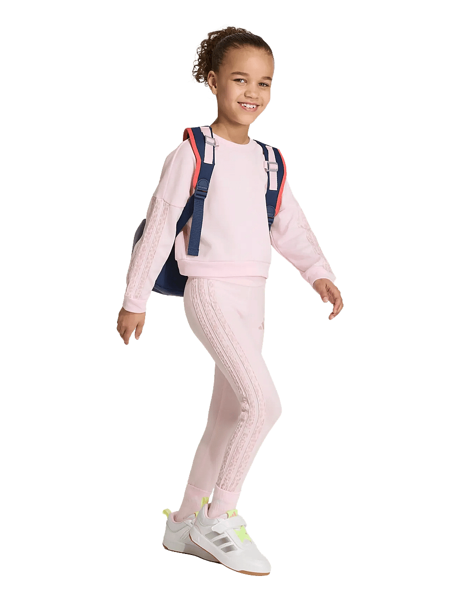 adidas Sportswear - LG AN 3S SET - treeningriided ja 2-osalised komplektid - clpink/multco/dualil - 0