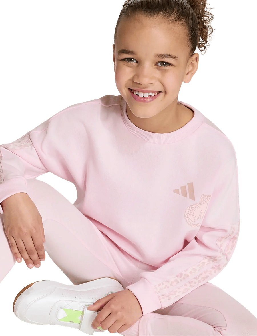 adidas Sportswear - LG AN 3S SET - treeningriided ja 2-osalised komplektid - clpink/multco/dualil - 5