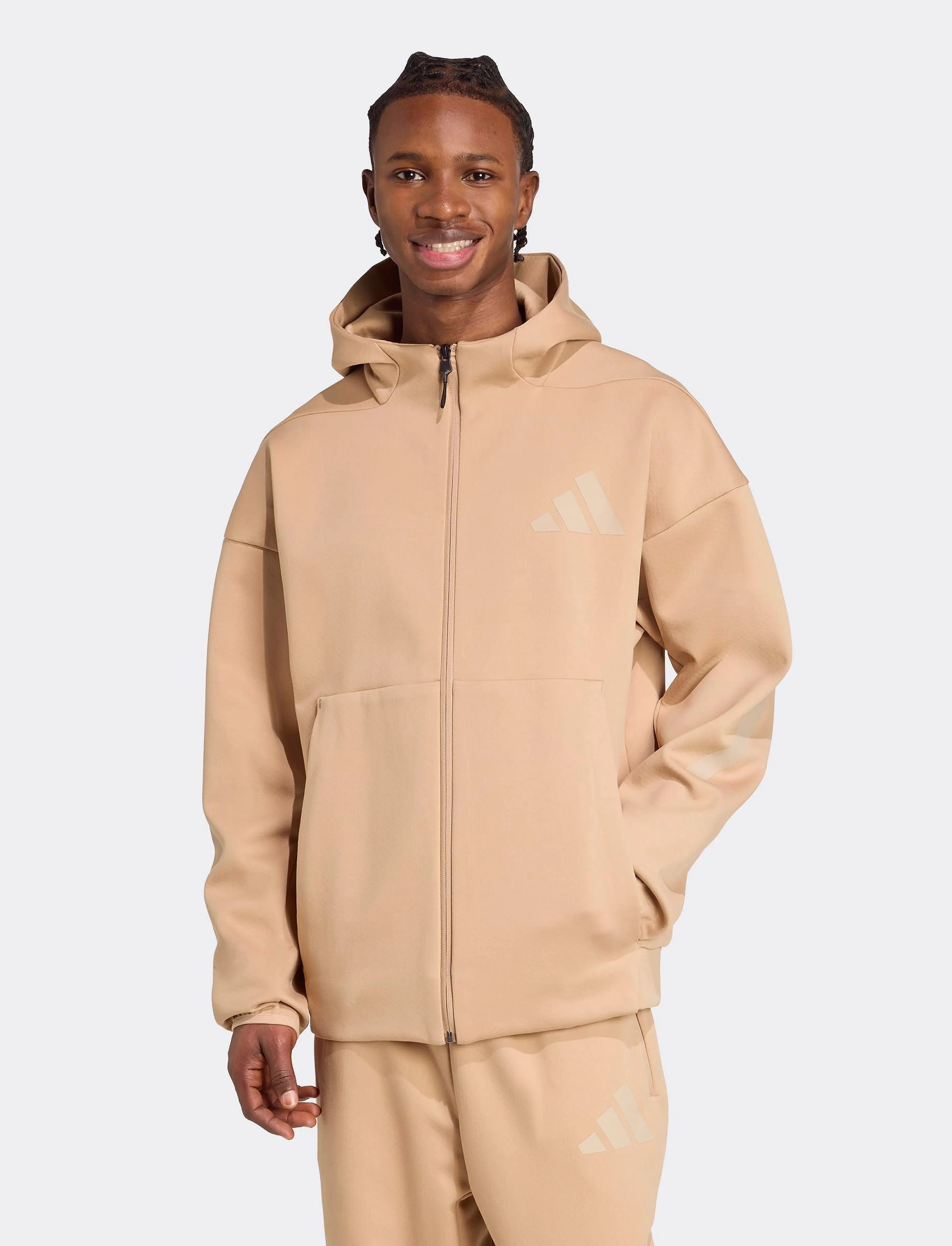 adidas Sportswear - M Z.N.E. FZ - fleece og mellemlag - warsan/clabro - 0