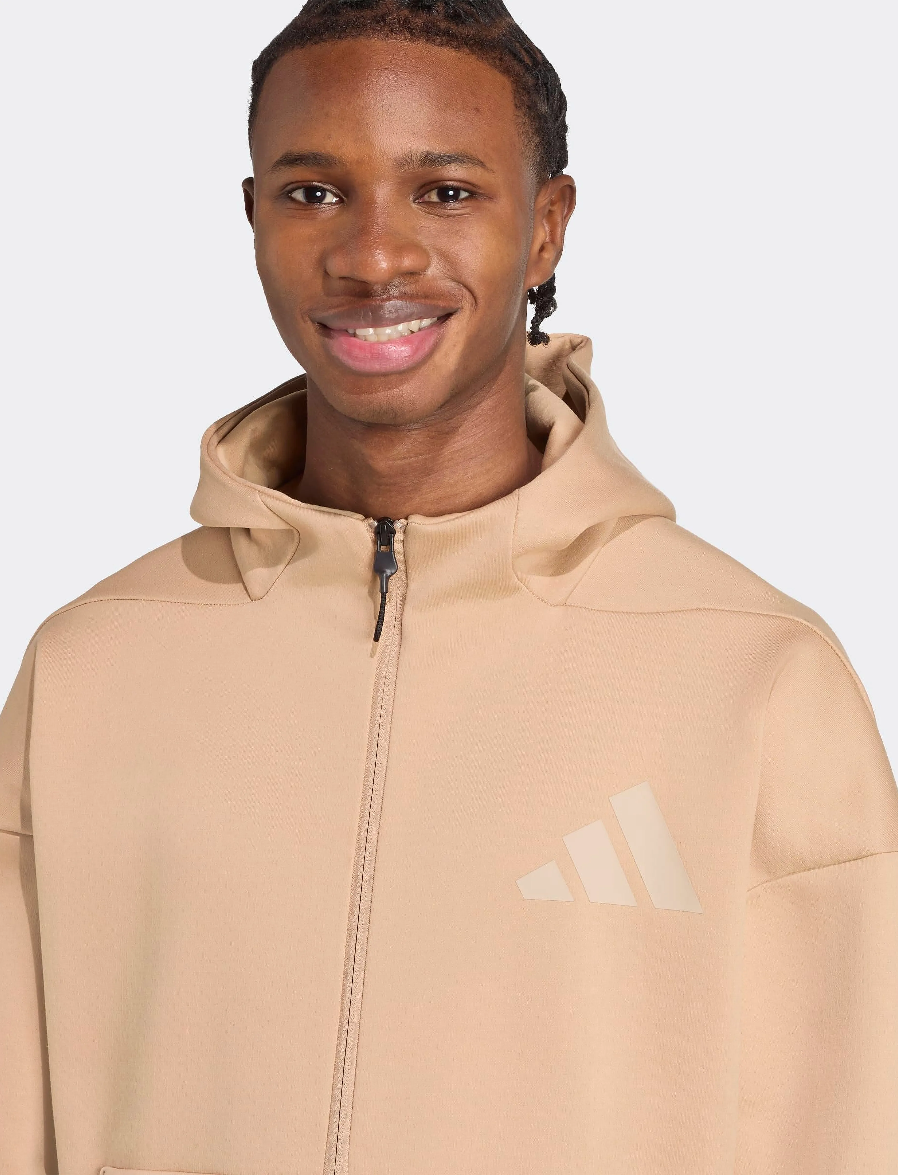 adidas Sportswear - M Z.N.E. FZ - fleece og mellemlag - warsan/clabro - 4