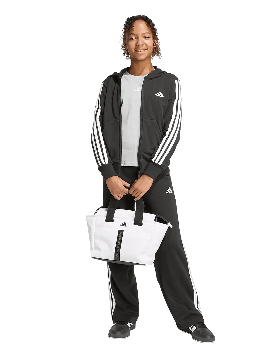 adidas Sportswear - JG 3S FZ HD 280 - pulls a capuche - black/white - 0