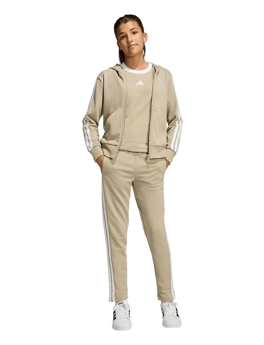 adidas Sportswear - JG 3S FZ HD 280 - hoodies - woca/white - 0
