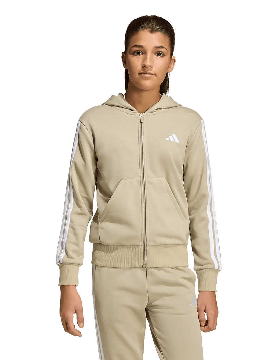 adidas Sportswear - JG 3S FZ HD 280 - hoodies - woca/white - 2