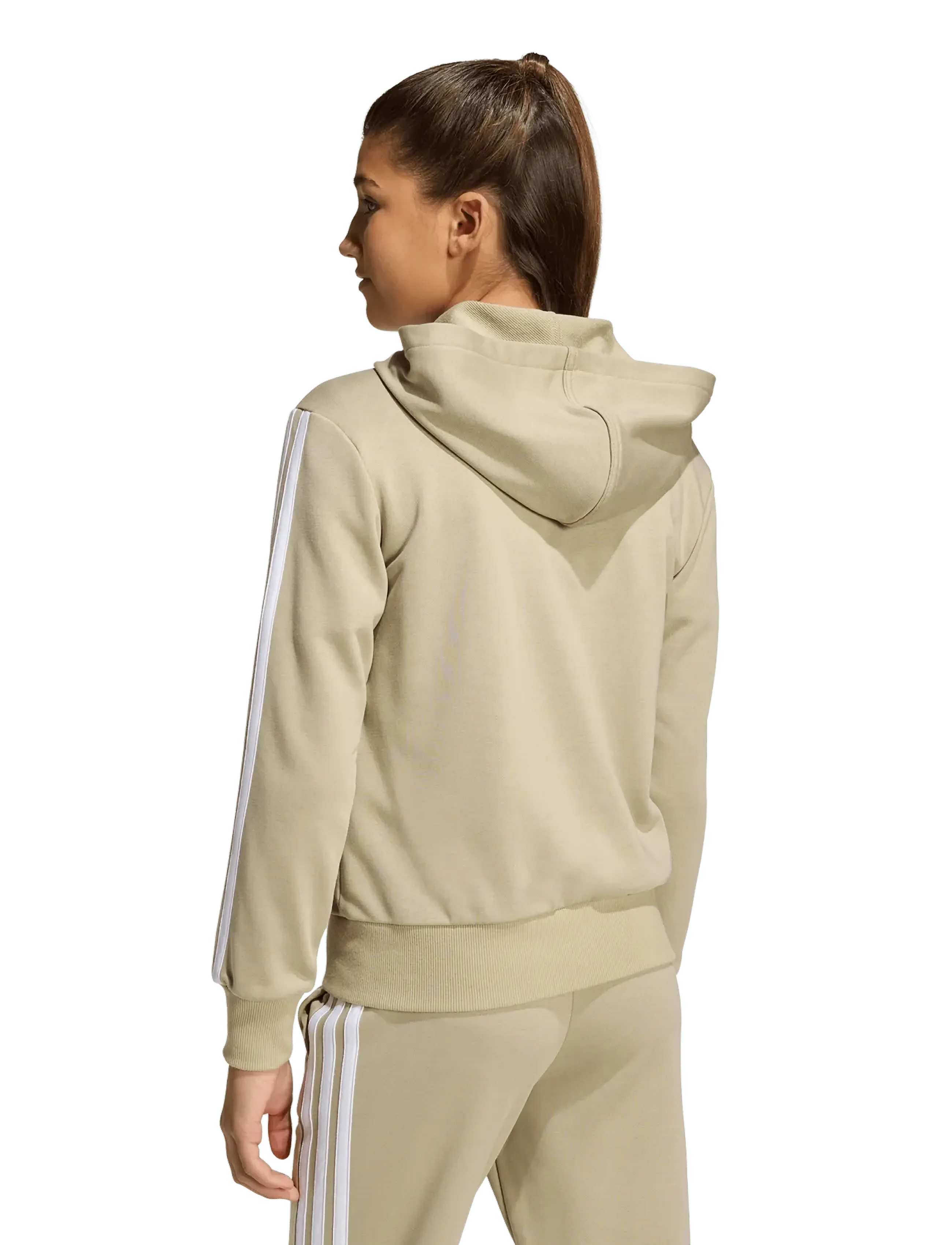adidas Sportswear - JG 3S FZ HD 280 - hoodies - woca/white - 5