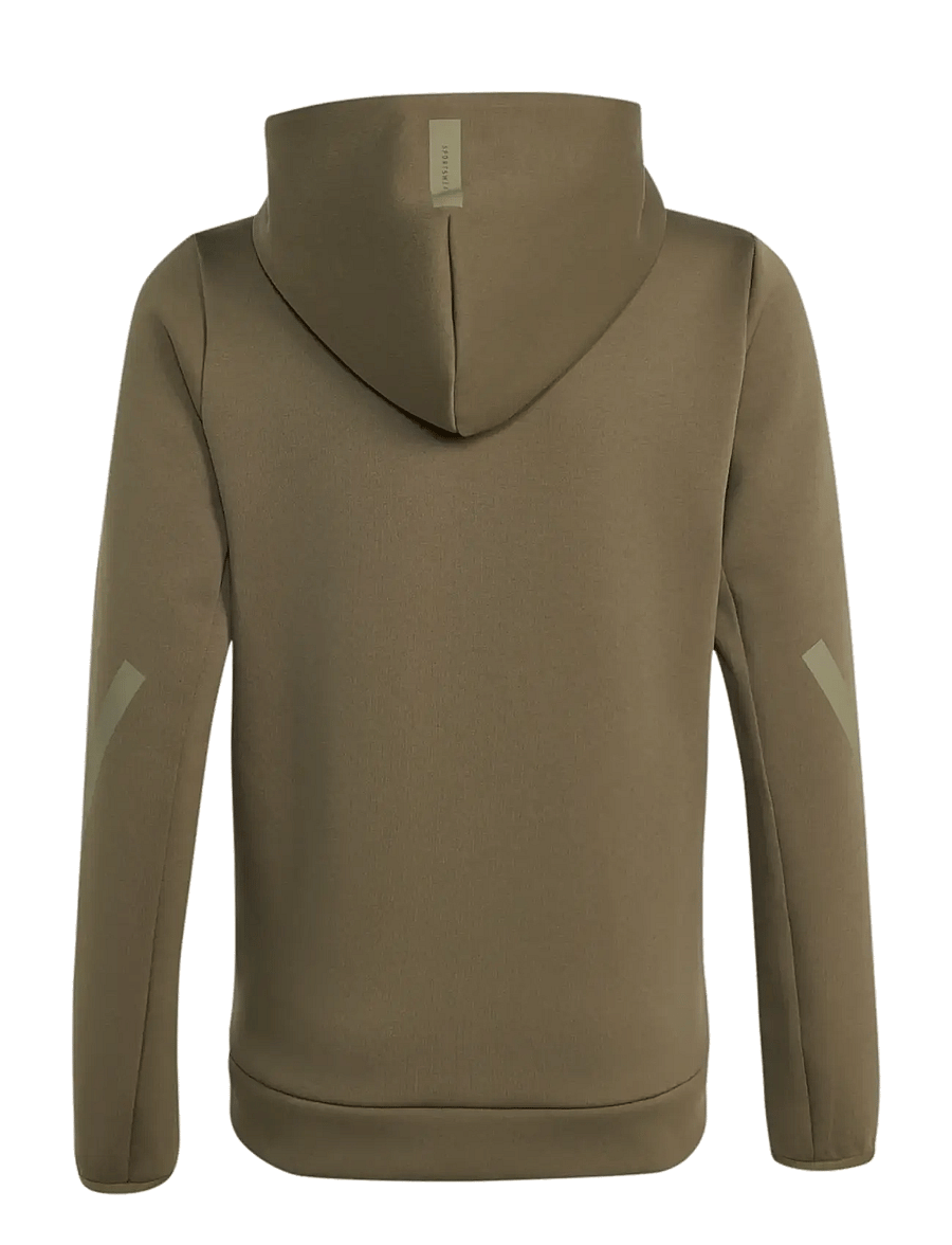 adidas Sportswear - J Z.N.E. FZ HD - kapuzenpullover - olistr/leggrn - 1