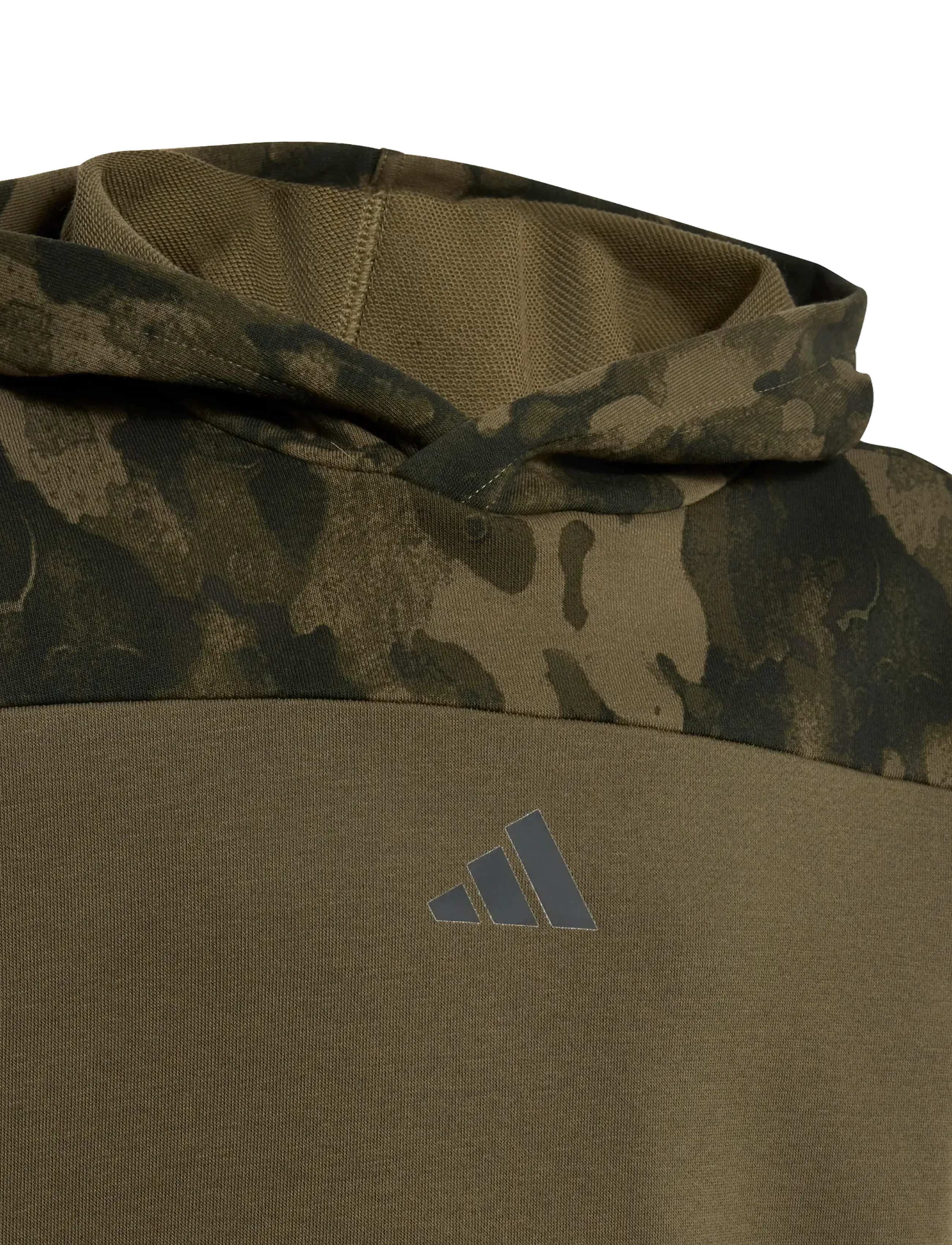 adidas Sportswear - J  CAMO HD - kapuzenpullover - olistr/junink - 2