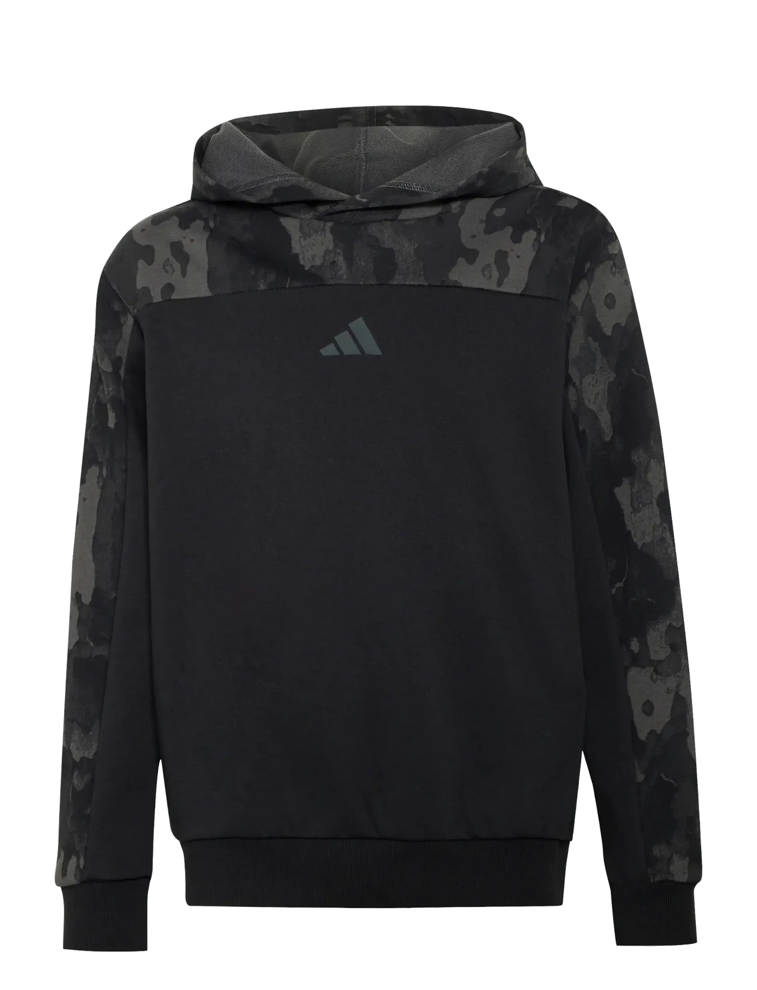 adidas Sportswear J  CAMO HD - Vis alt - BLACK/CARBON / black
