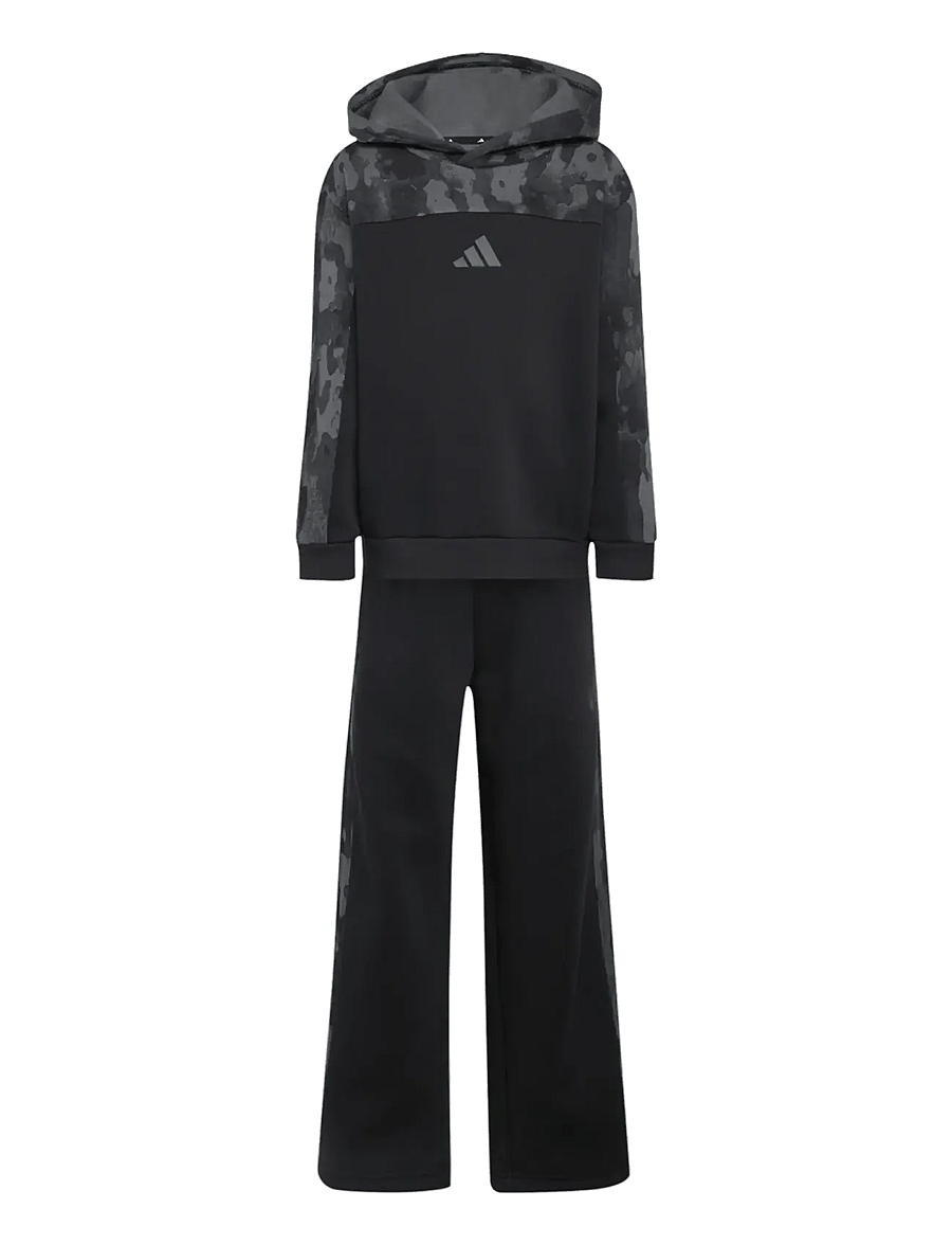 adidas Sportswear - LK CAMO JOGGER - joggingsæt & matchende sæt - black/carbon - 1