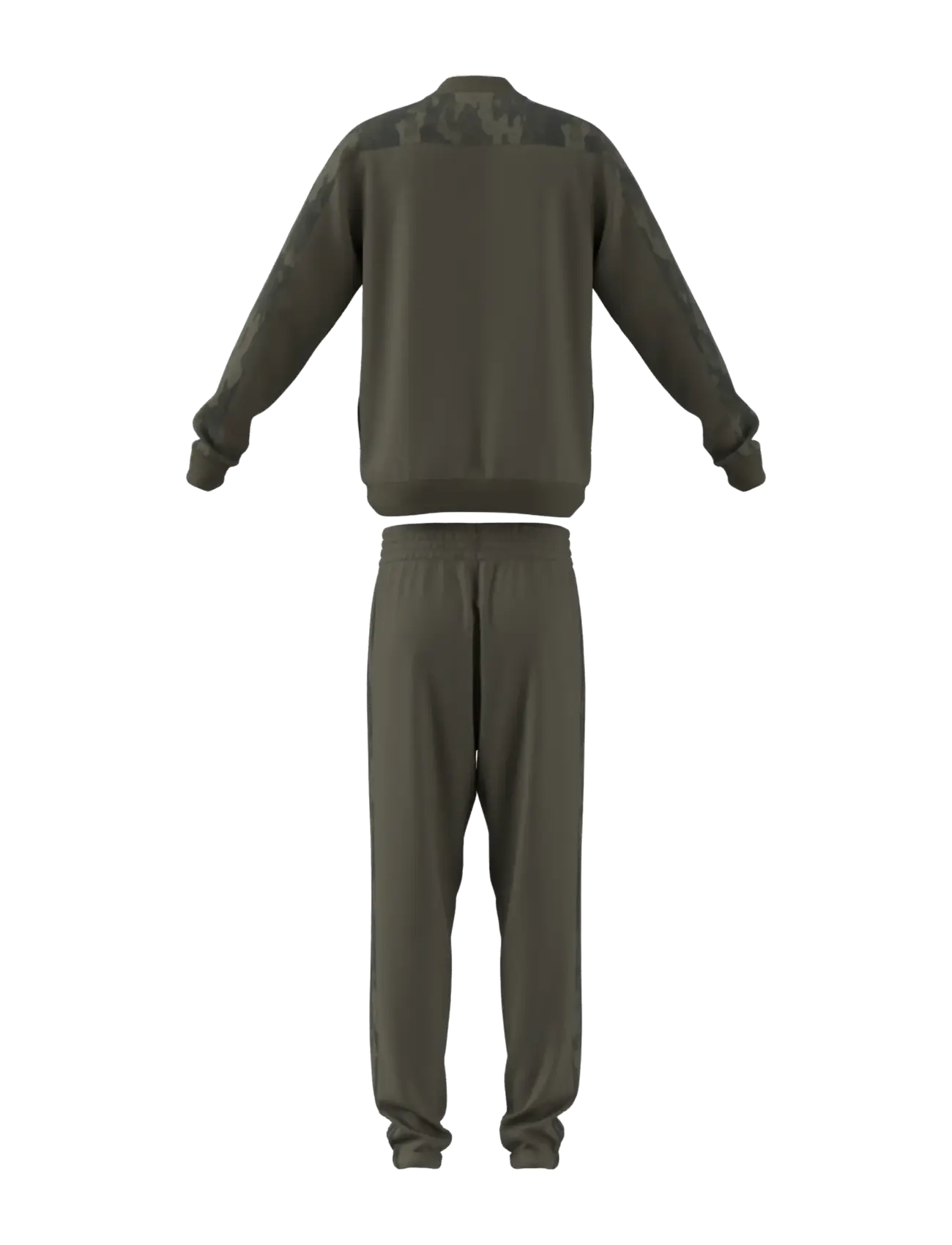 adidas Sportswear - J CAMO TS - sportiniai kostiumai ir dviejų dalių komplektai - olistr/junink - 3