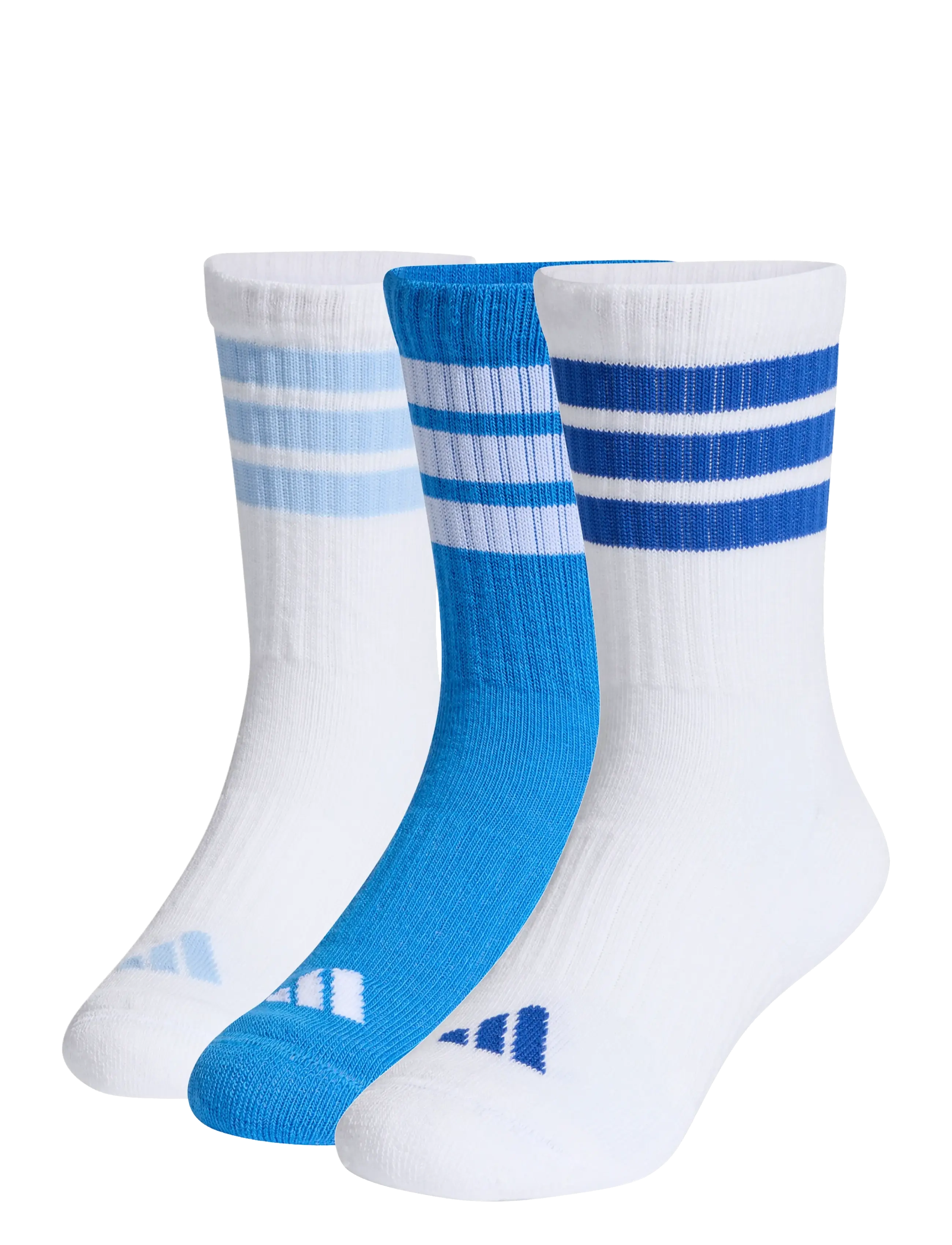 adidas Sportswear 3S KD C CRW 3P - adidas - RAYBLU/WHITE/GLOBLU / multi