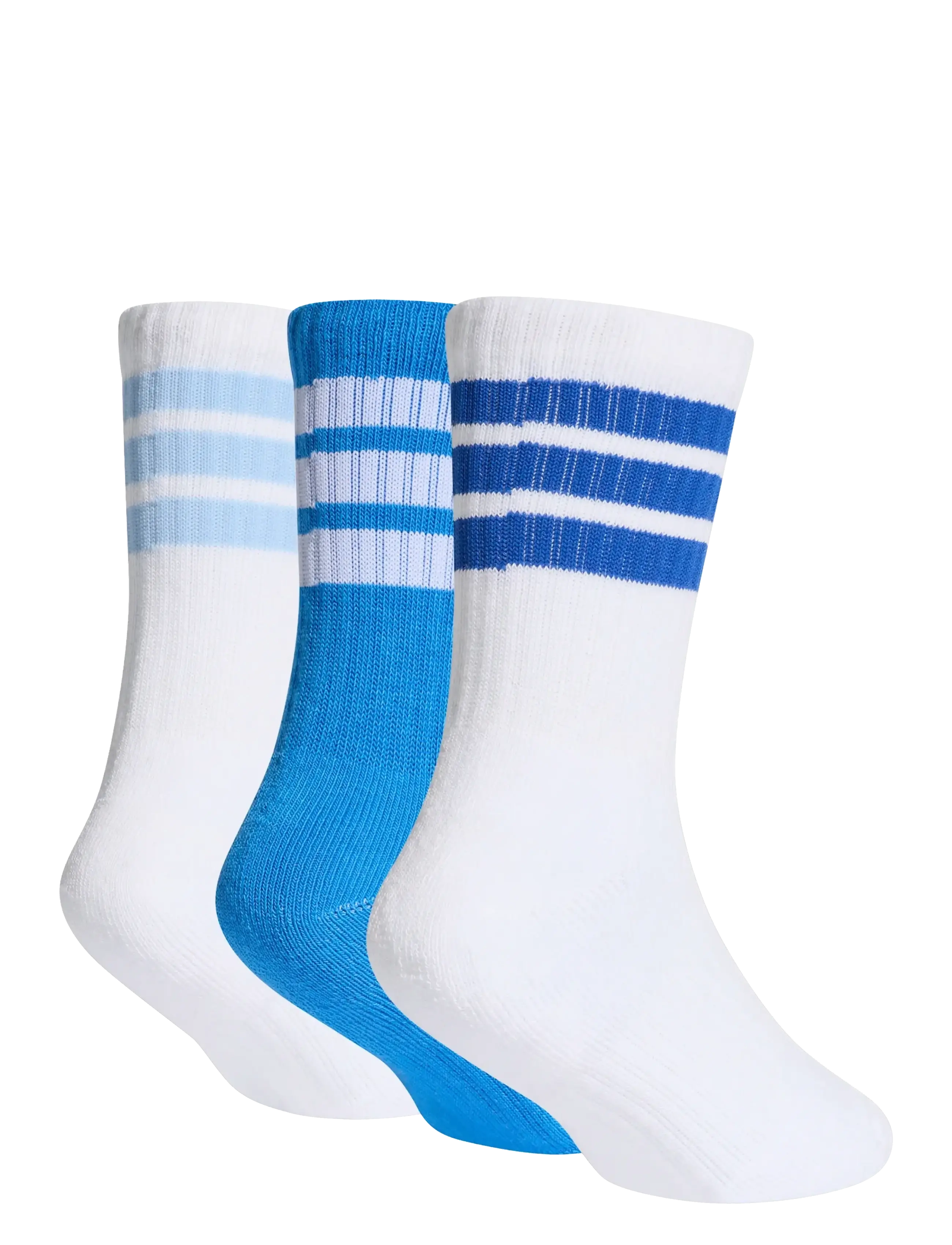 adidas Sportswear - 3S KD C CRW 3P - kojinės - rayblu/white/globlu - 1