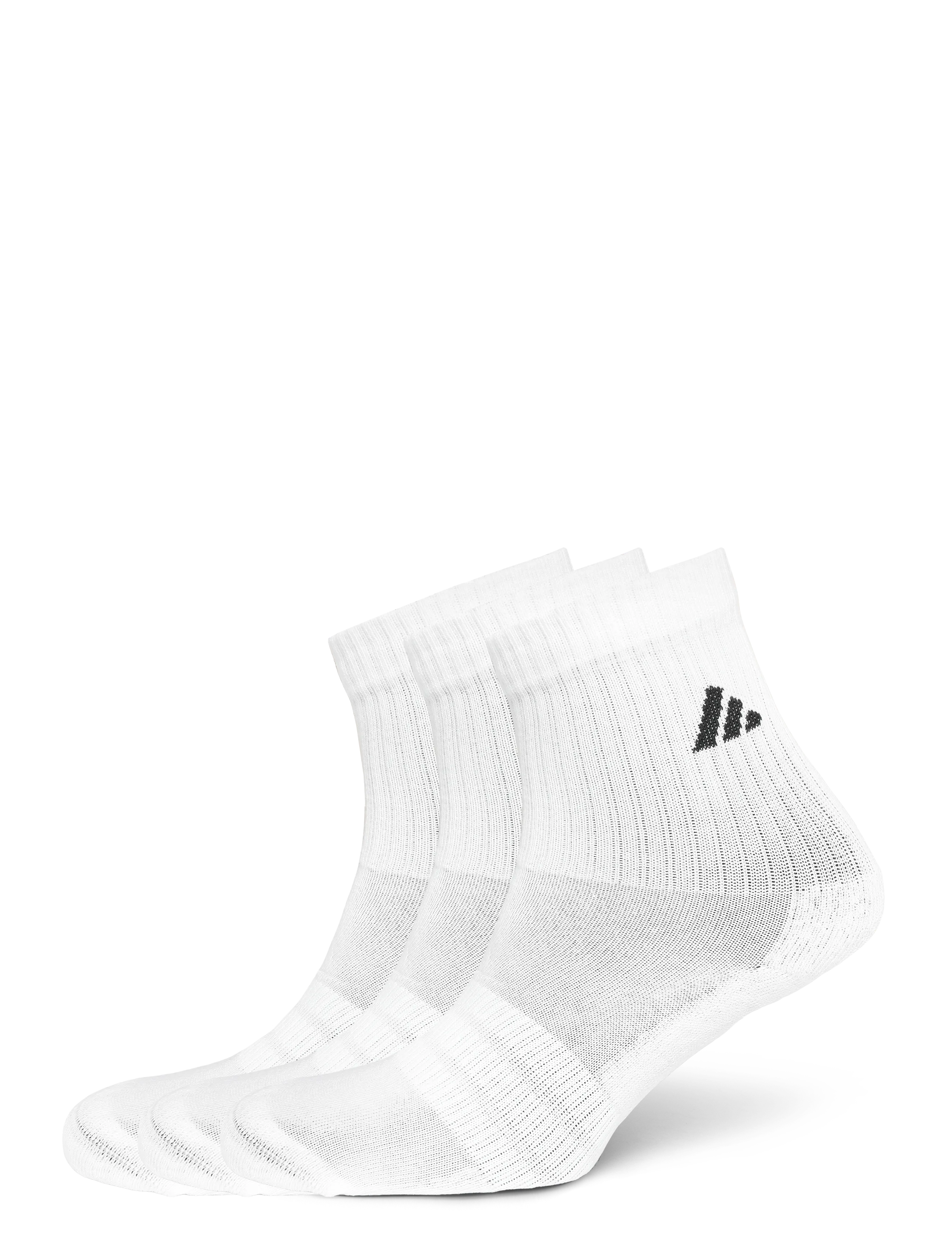 adidas Sportswear C KD CRW 3P - adidas - WHITE/WHITE/BLACK / white