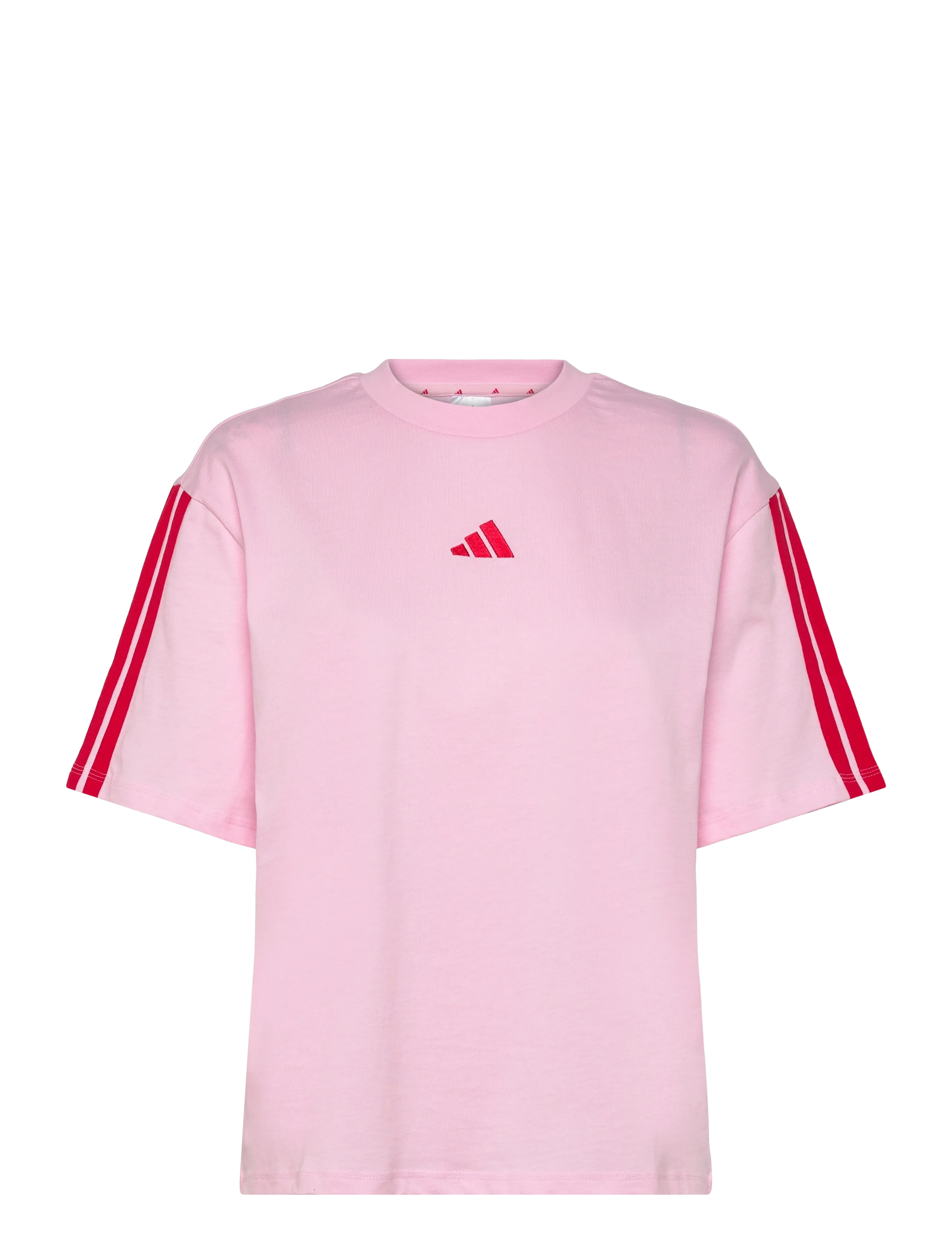 adidas Sportswear W 3S SJ BF T - adidas - CLPINK/PURRUB / pink/rose
