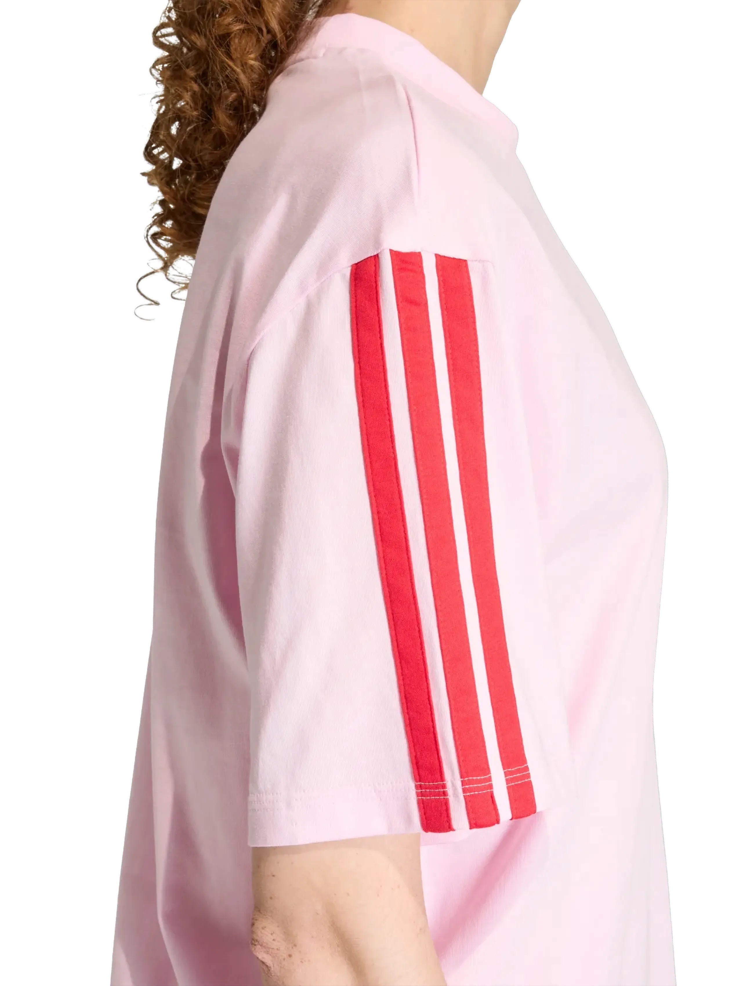 adidas Sportswear - W 3S SJ BF T - t-shirts - clpink/purrub - 5
