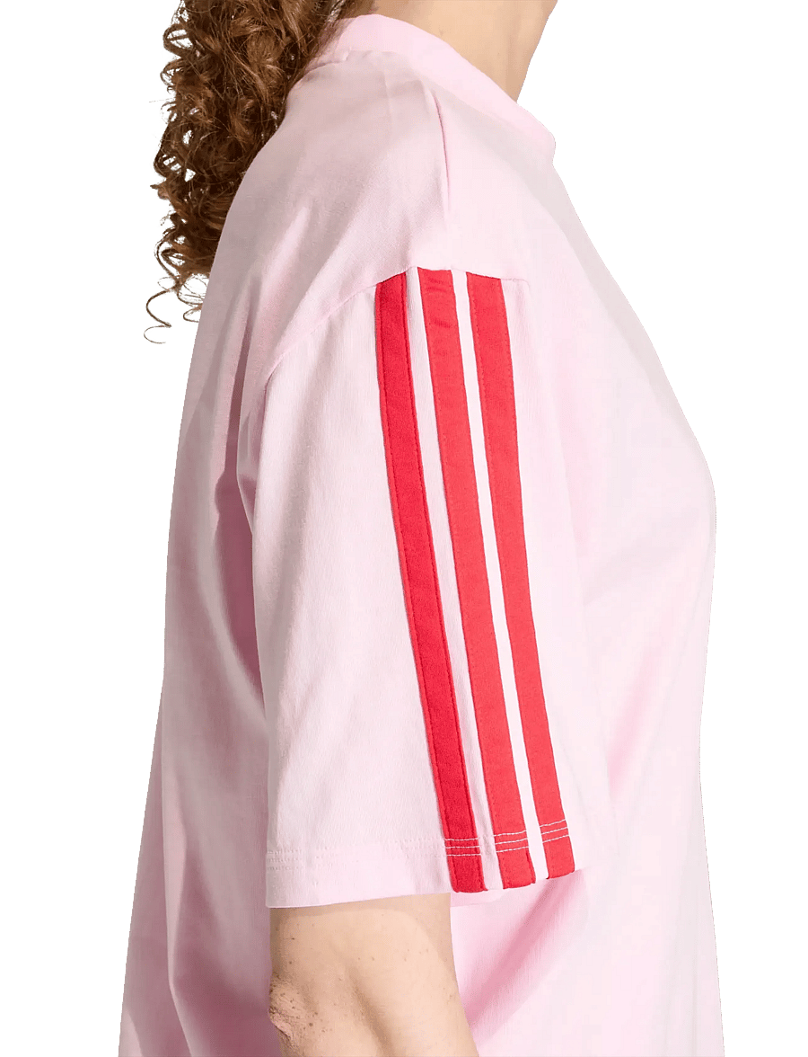 adidas Sportswear - W 3S SJ BF T - t-shirts - clpink/purrub - 5