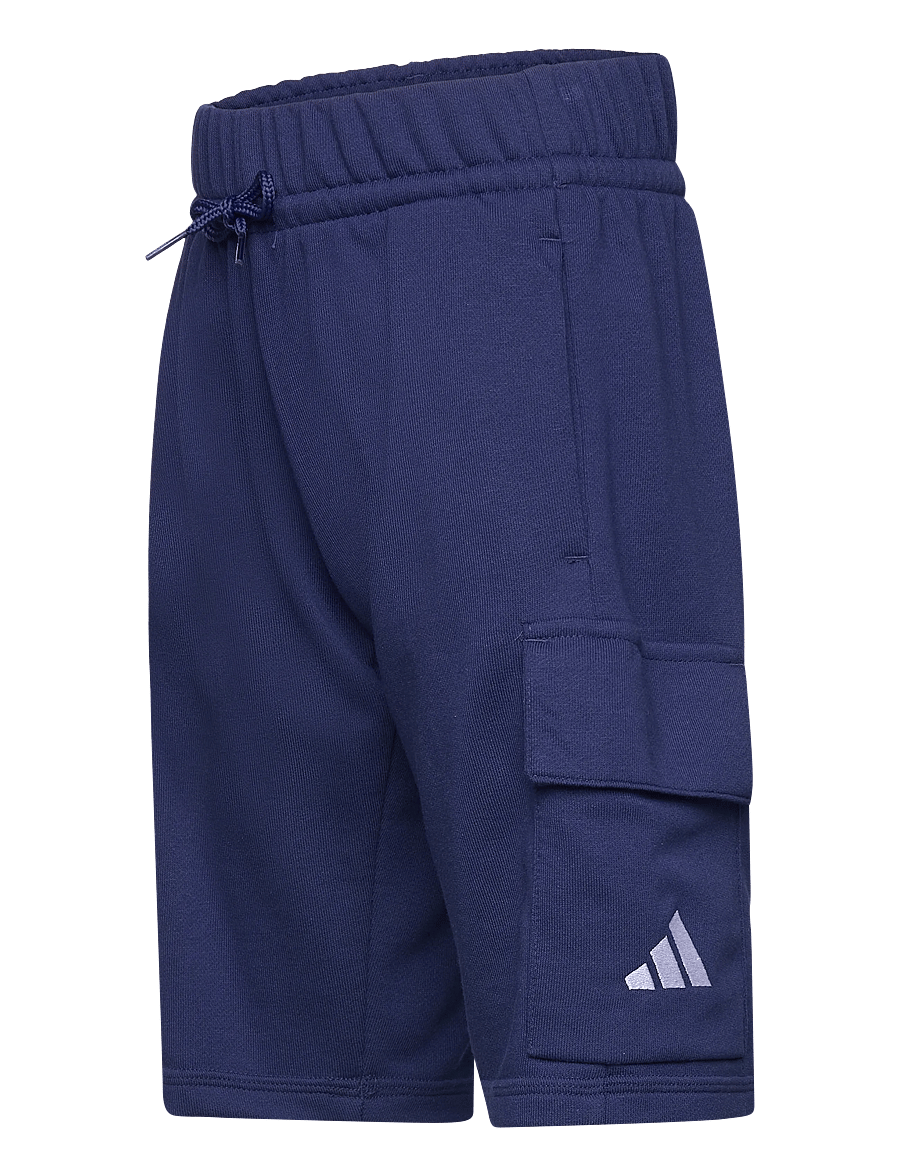 adidas Sportswear - J SL FT C SH - lühikesed dressipüksid - dkblue/white - 3