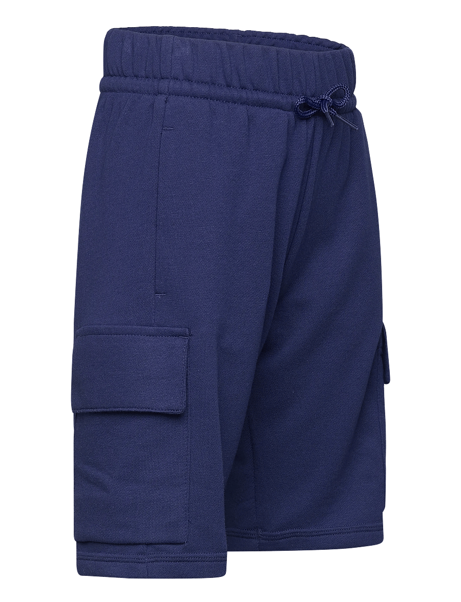 adidas Sportswear - J SL FT C SH - lühikesed dressipüksid - dkblue/white - 4