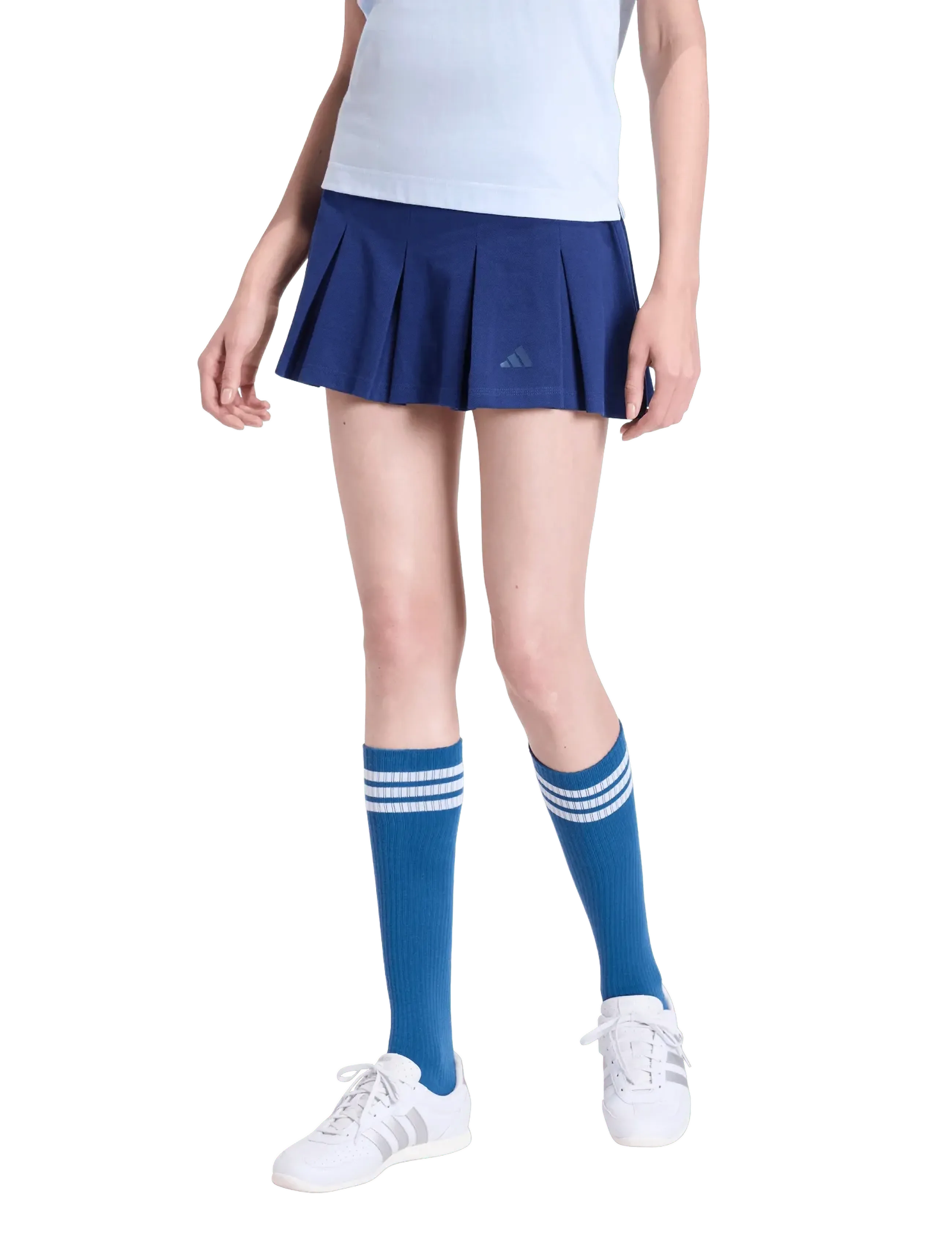 adidas Sportswear - W CP SKI - kleider & röcke - dkblue/white - 3