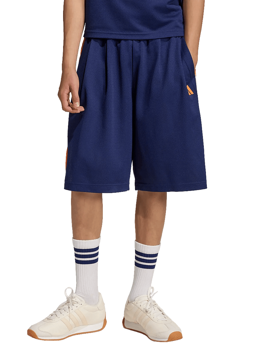 adidas Sportswear - J STD SHO - sport-shorts - dkblue/puor - 0
