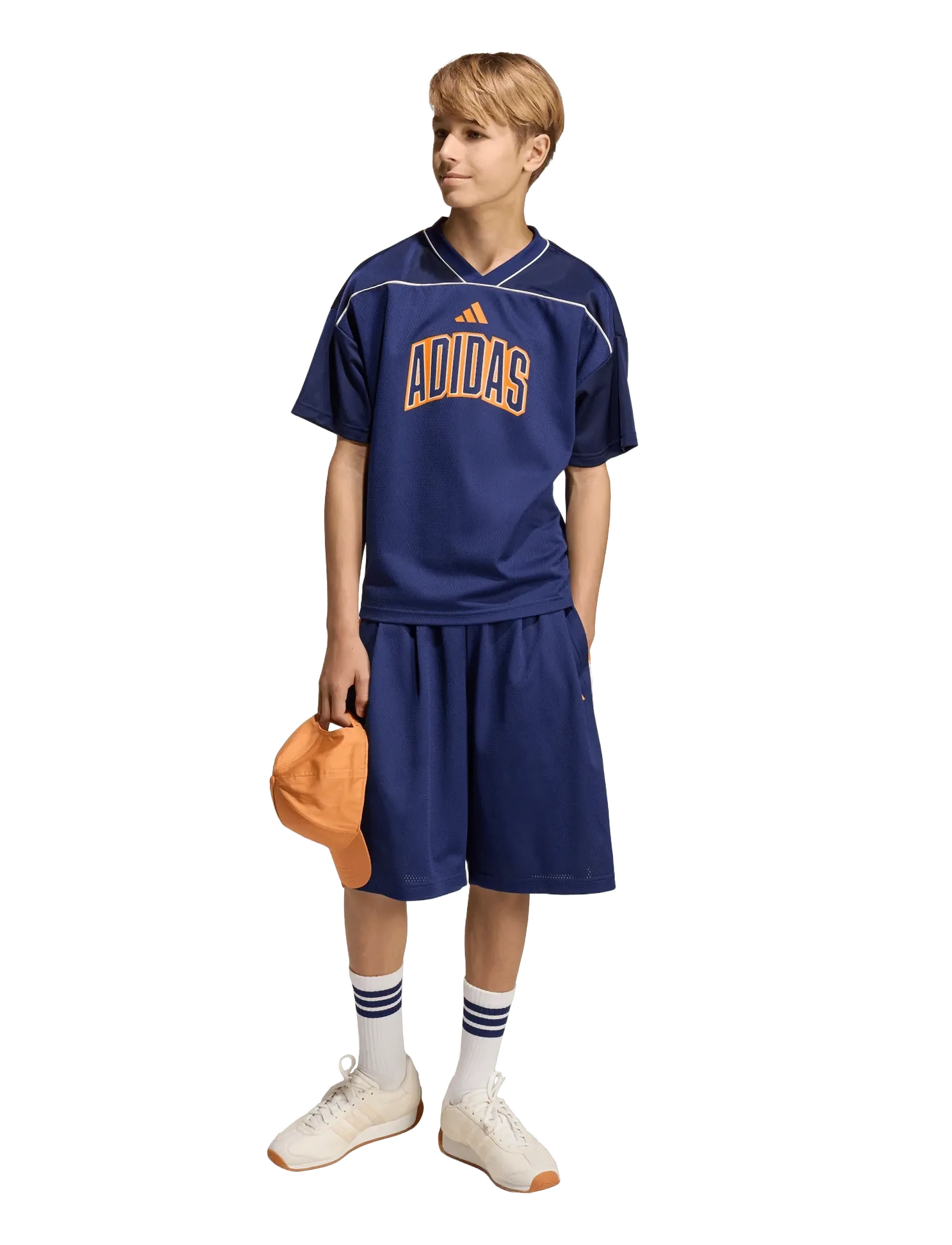 adidas Sportswear - J STD SHO - sport-shorts - dkblue/puor - 2