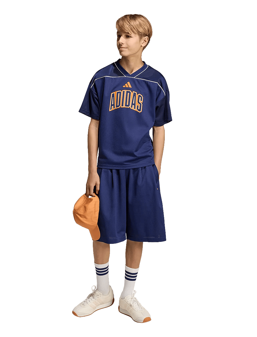 adidas Sportswear - J STD SHO - sport-shorts - dkblue/puor - 2