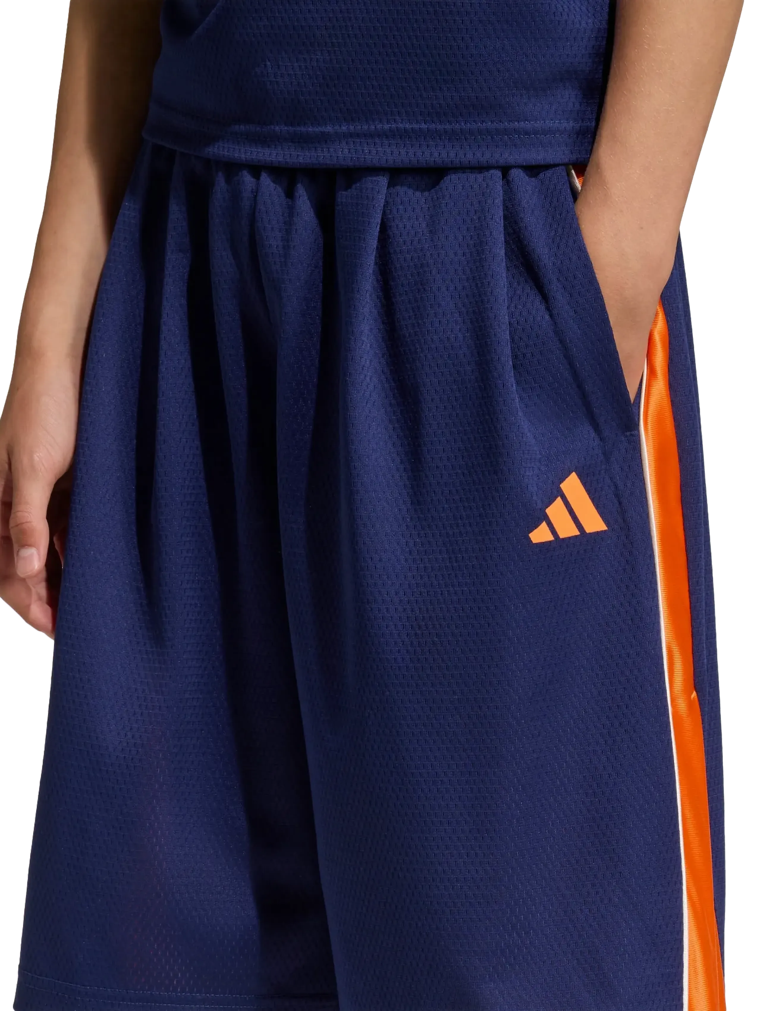 adidas Sportswear - J STD SHO - sport-shorts - dkblue/puor - 3