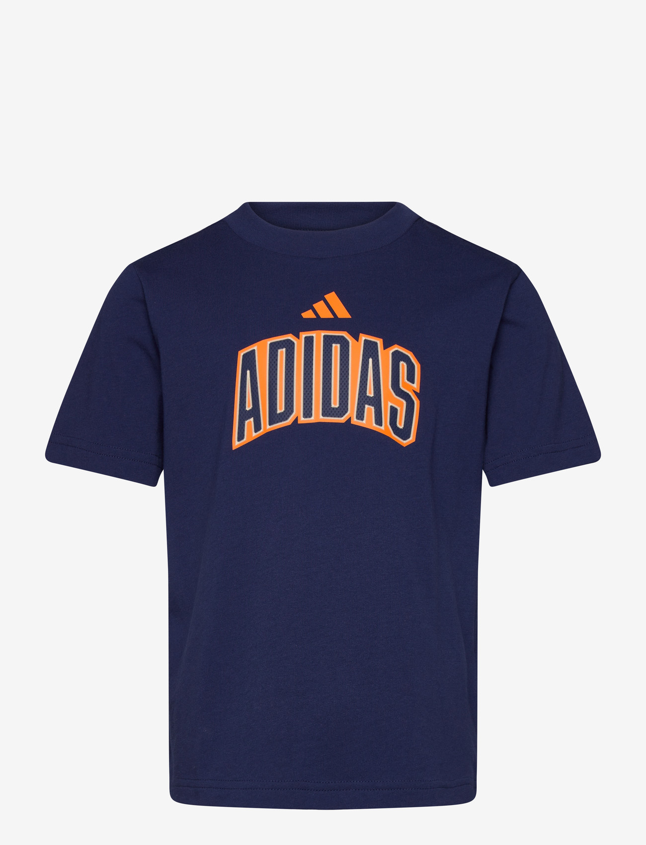 adidas Sportswear - J STD GFX TEE - sportstoppe - dkblue/puor - 0