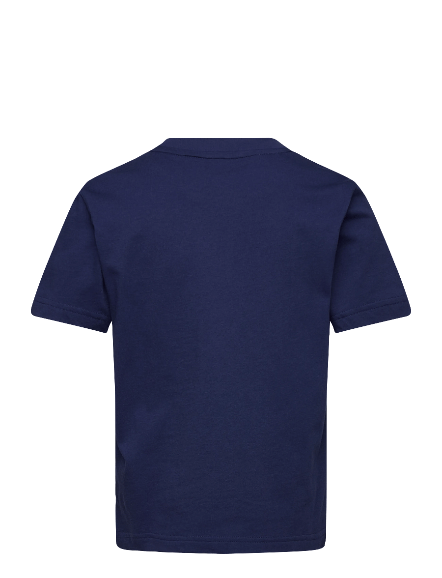 adidas Sportswear - J STD GFX TEE - sportoberteile - dkblue/puor - 1