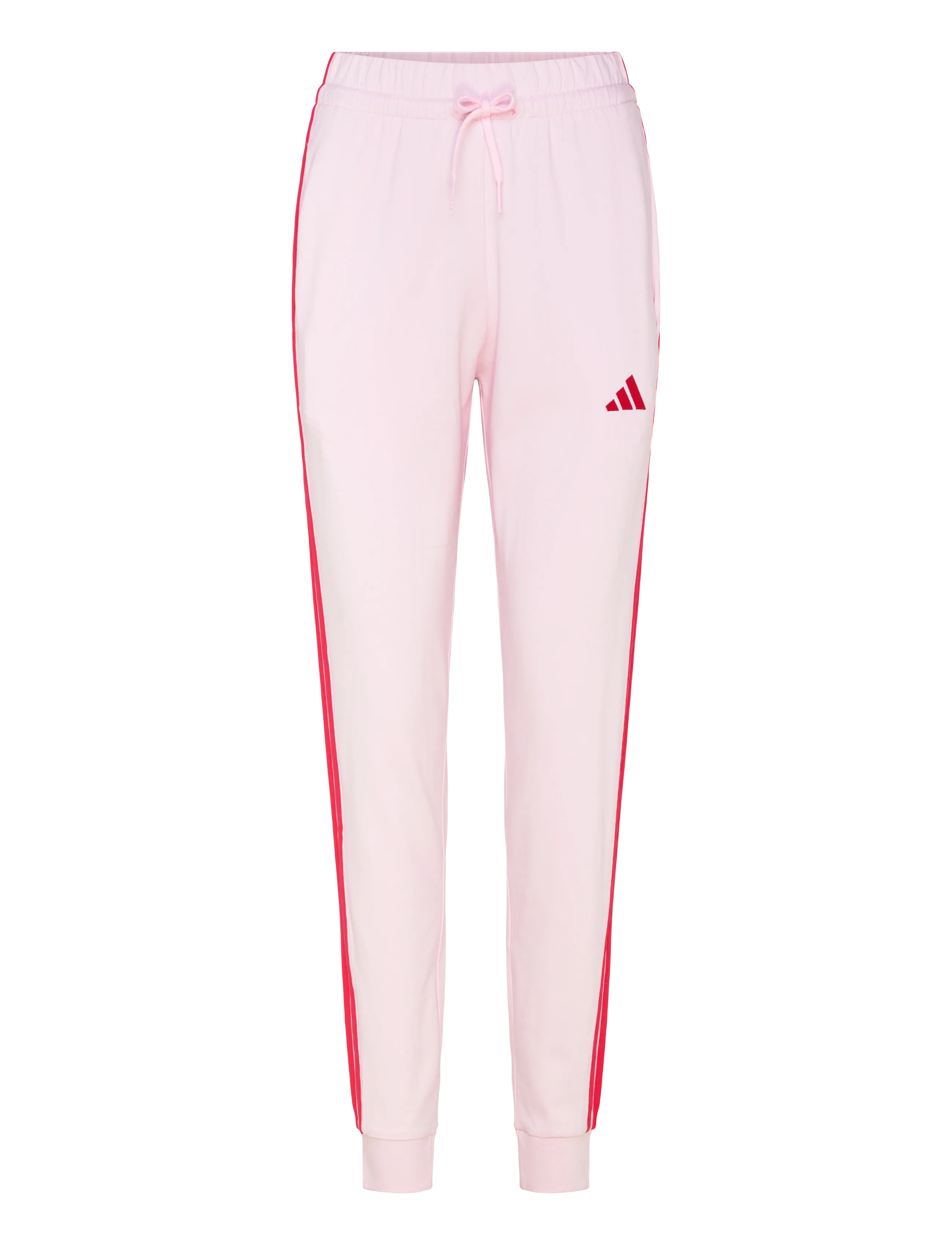 adidas Sportswear W 3S SJ JOGGER - Sweatpants & Joggingbukser - CLPINK/PURRUB / pink/rose