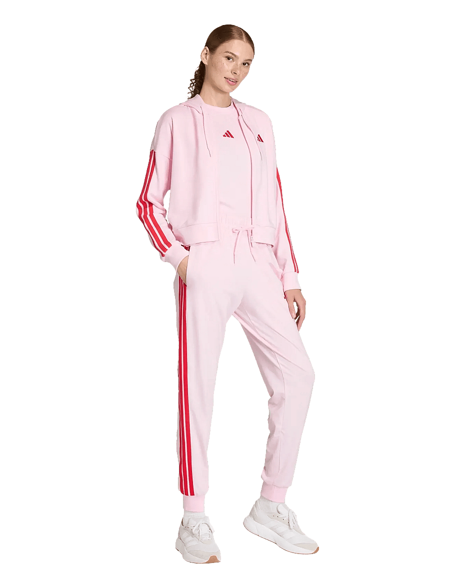 adidas Sportswear - W 3S SJ JOGGER - treeningpüksid - clpink/purrub - 0