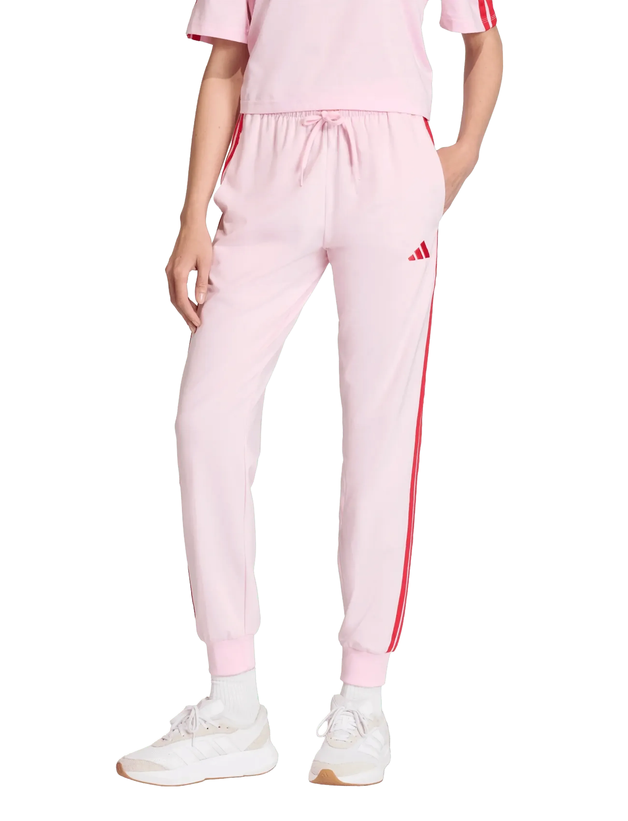 adidas Sportswear - W 3S SJ JOGGER - joggingbukser - clpink/purrub - 5