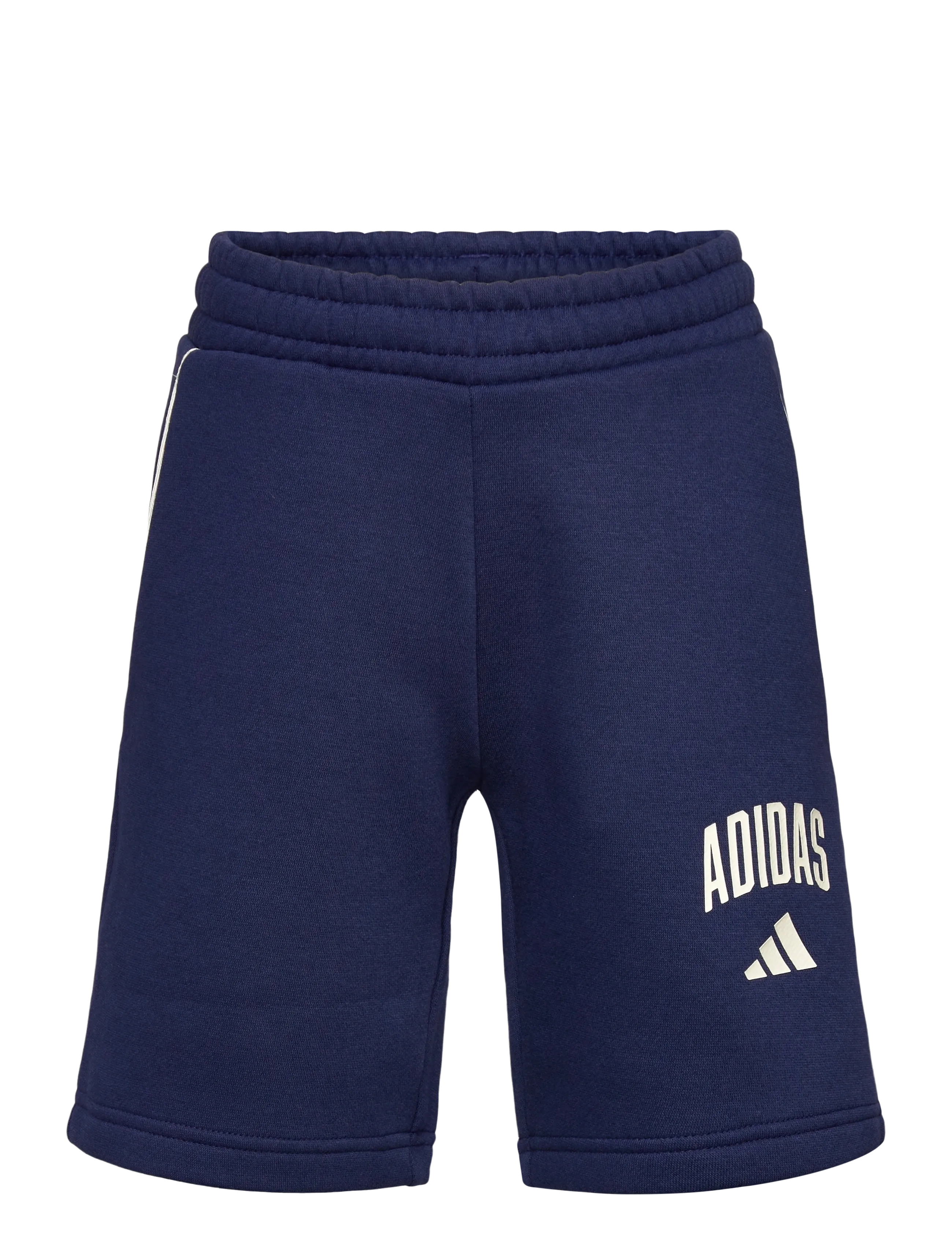 adidas Sportswear J CLGT FL SHO - Sweatshorts - DKBLUE/OWHITE / navy